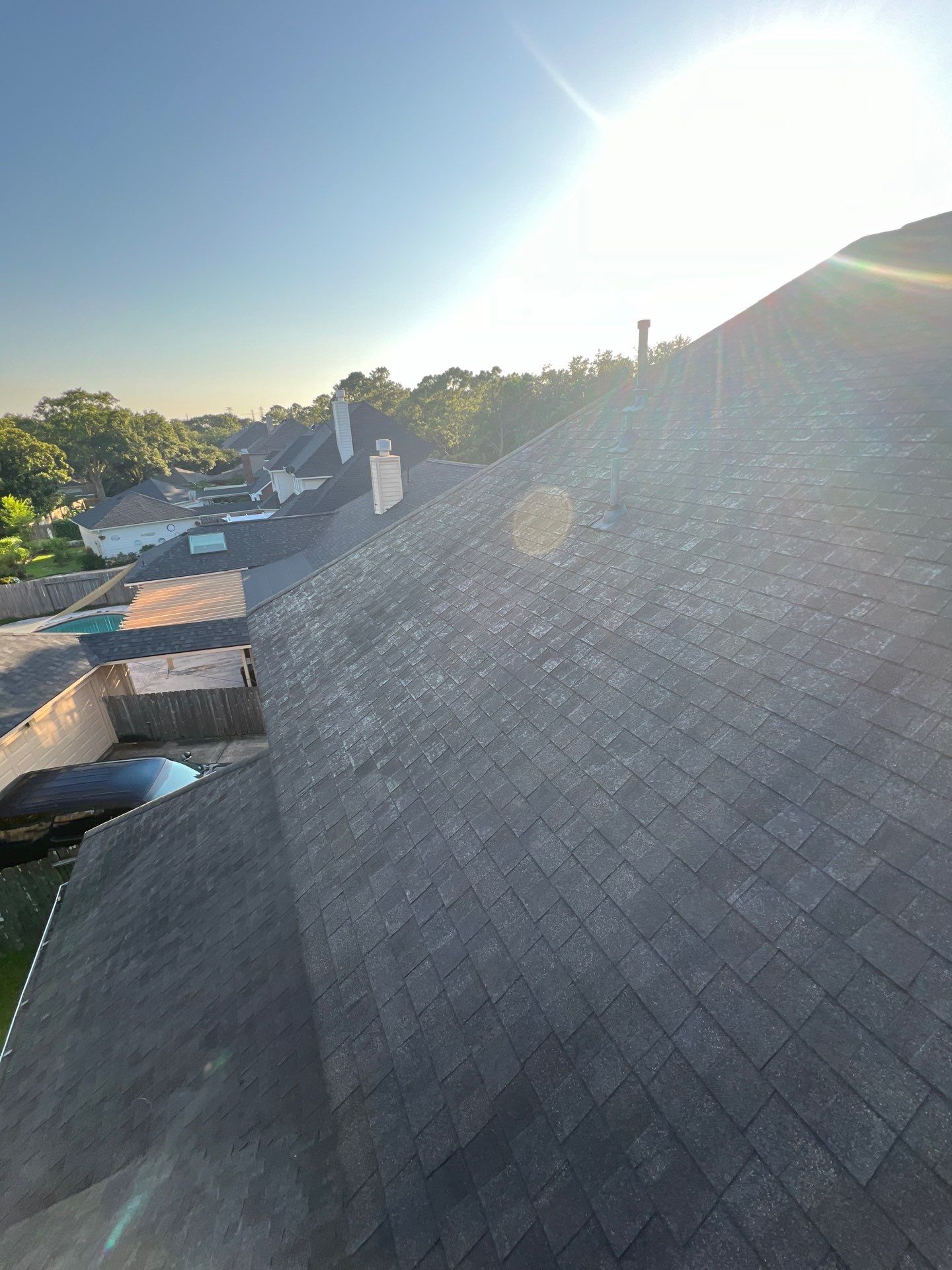 Residential Roofing Installation using Owen's Corning Duration (Lifetime) Shingles by Roof Repair Company
