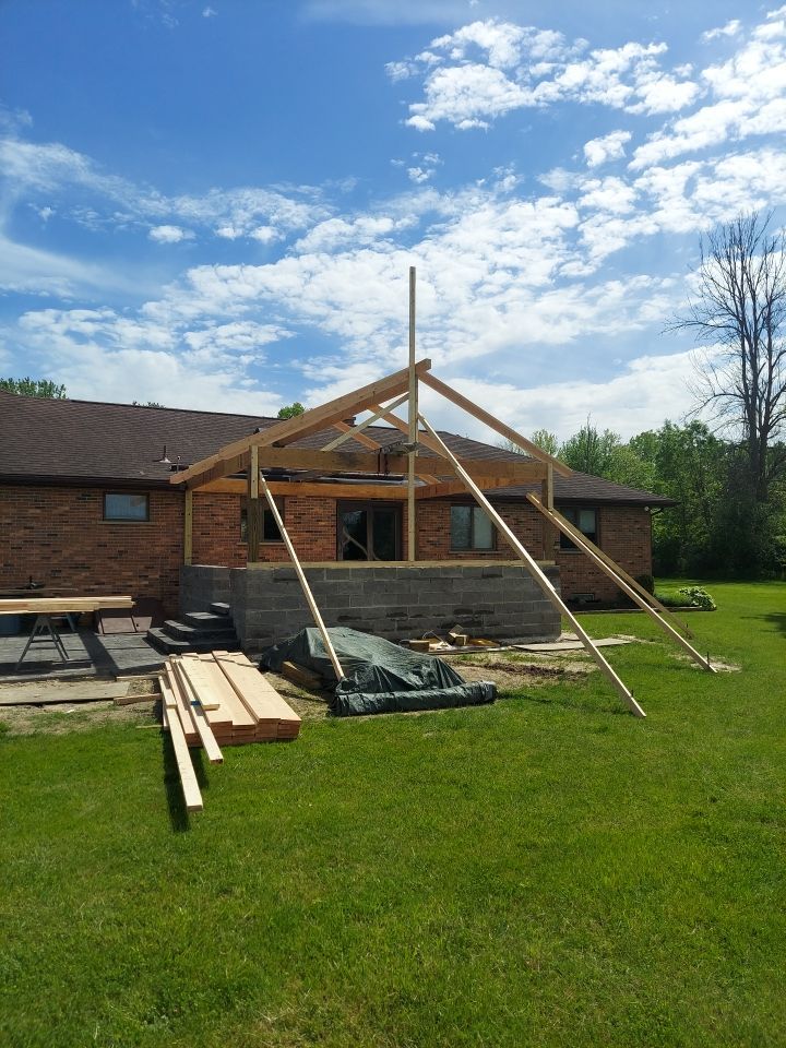 Outdoor Living Addition and Concrete by Ivy Lea Construction