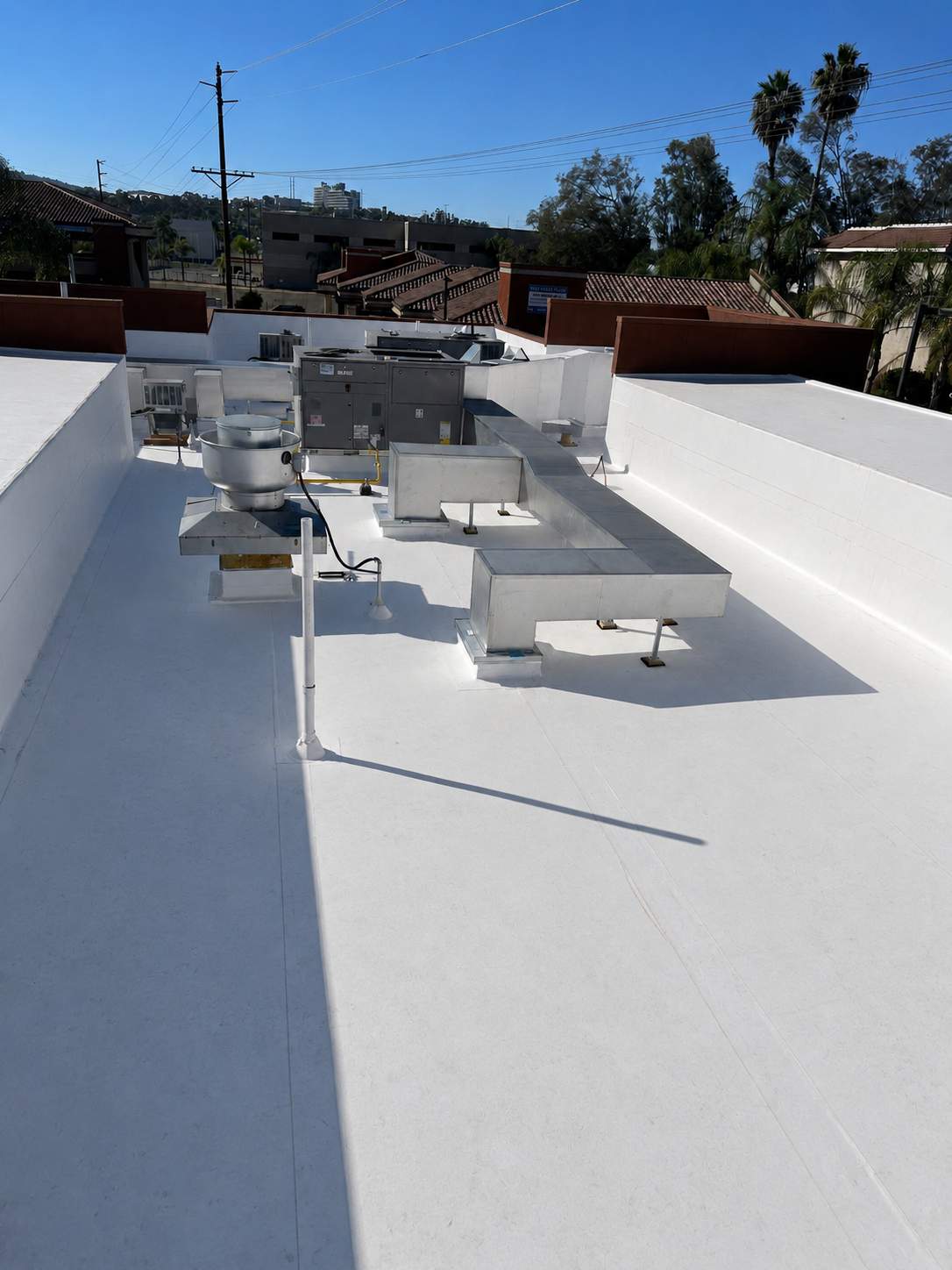 Escondido Commercial Single-Ply TPO Roof Replacement at Chipotle by Zenith Roofing Services