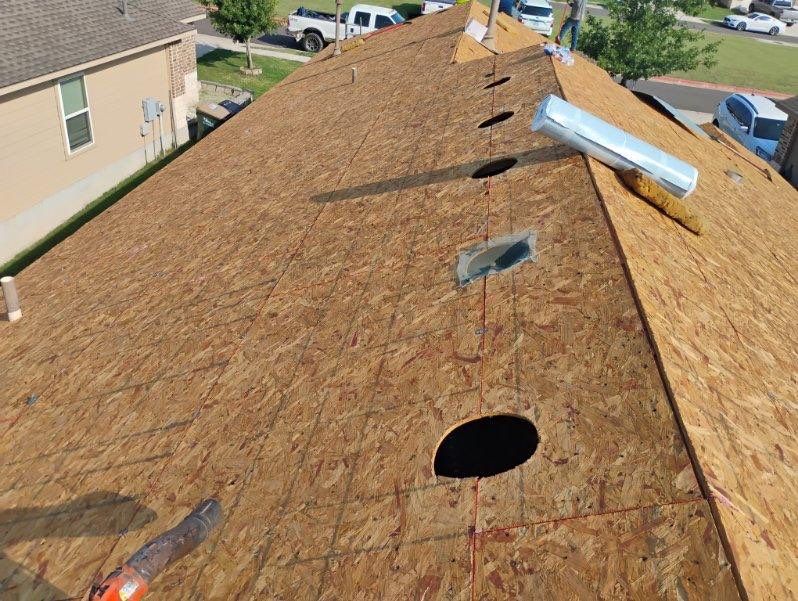 Project in San Marcos by Rhino Roofing and General Contracting, LLC