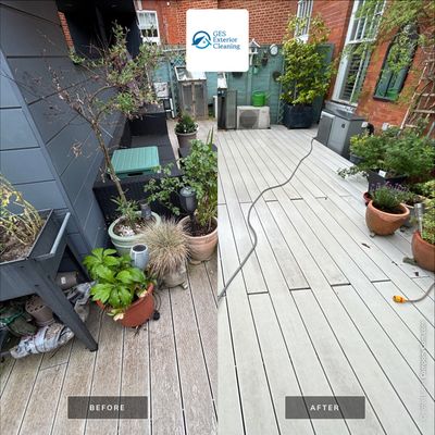 Composite Decking Clean Epsom