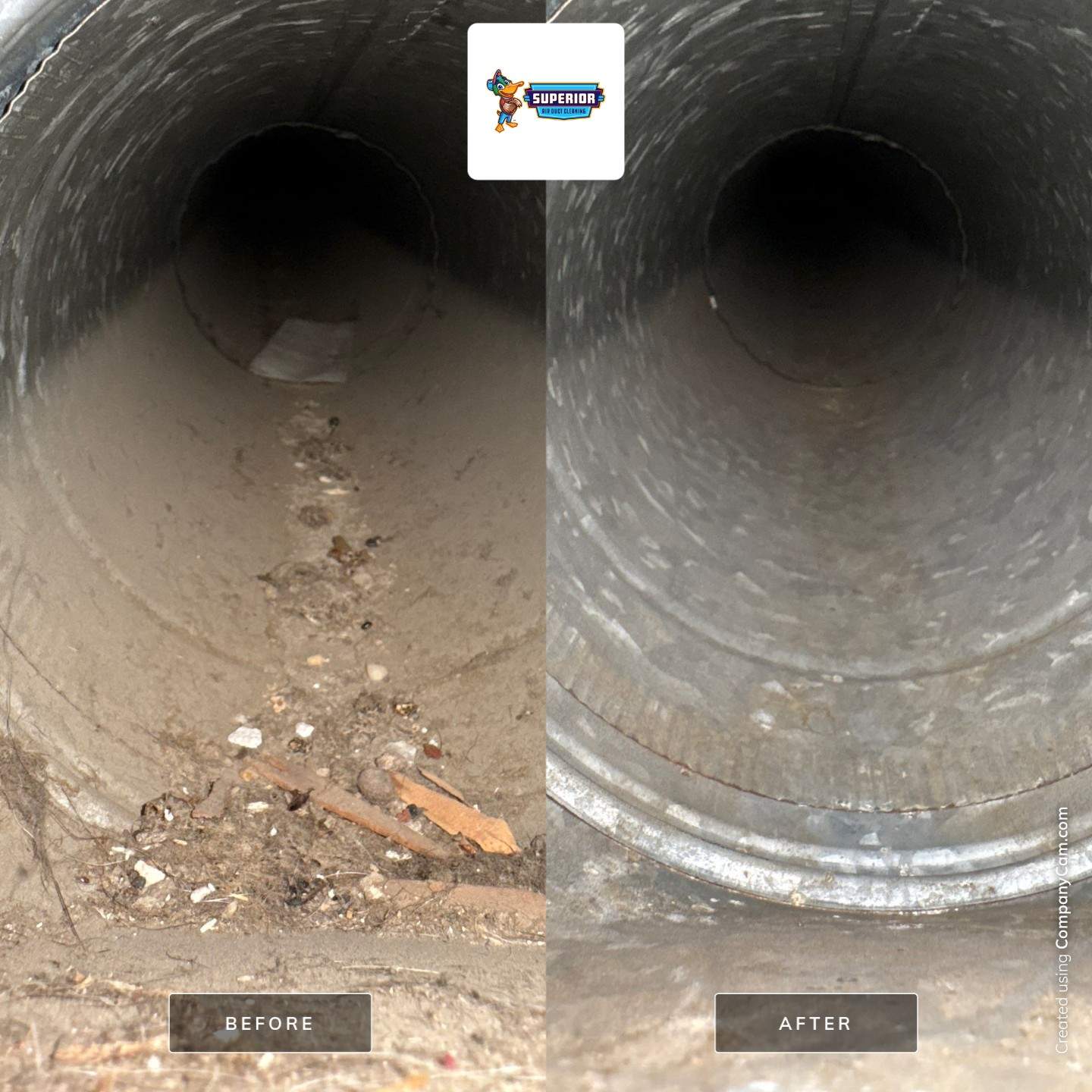 Air Duct Cleaning With a Vacuum Truck in Youngstown, OH by Superior Air Duct Cleaning