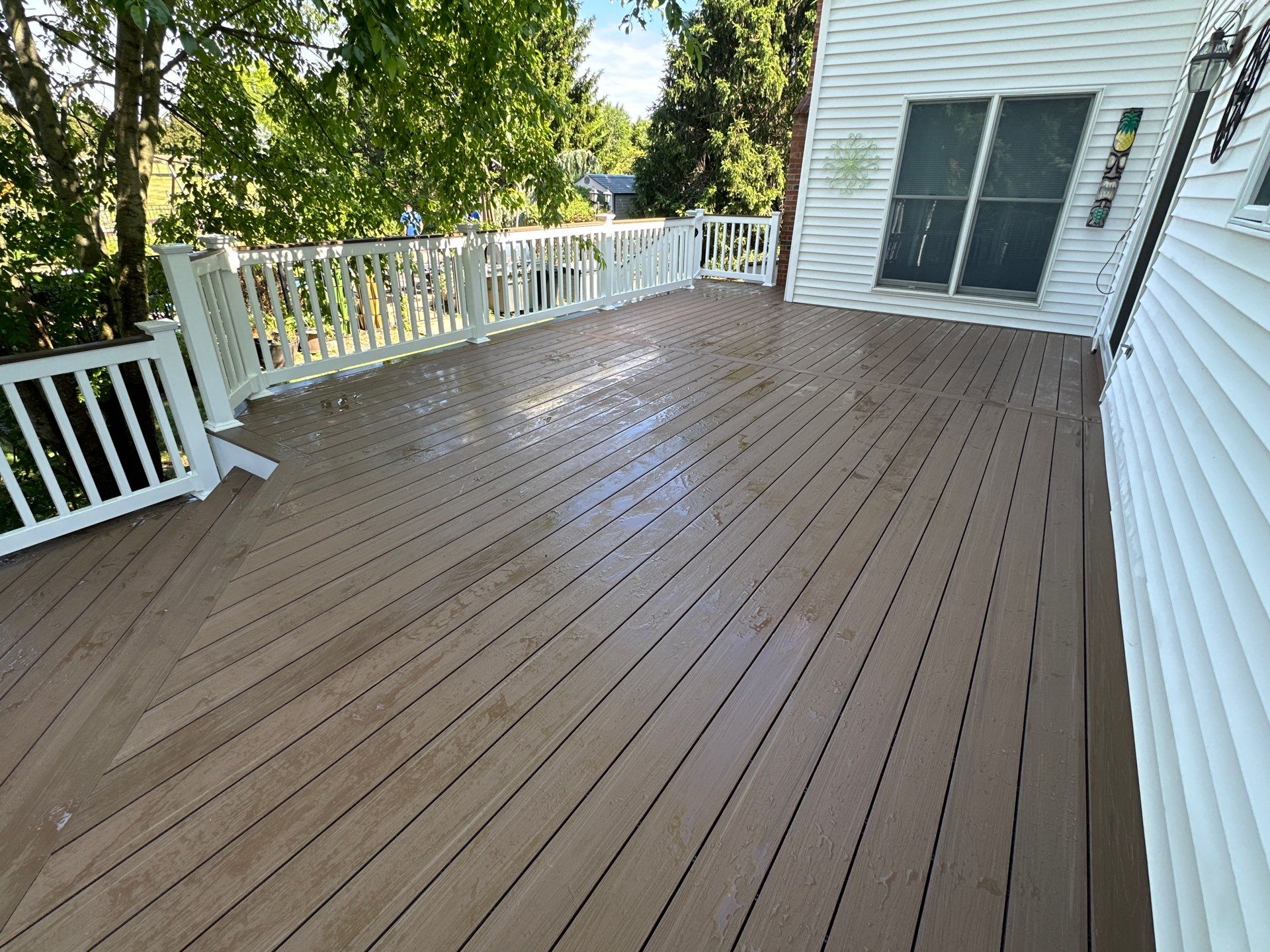 Deck Resurfacing in Hillsborough Township, New Jersey by deck guardian