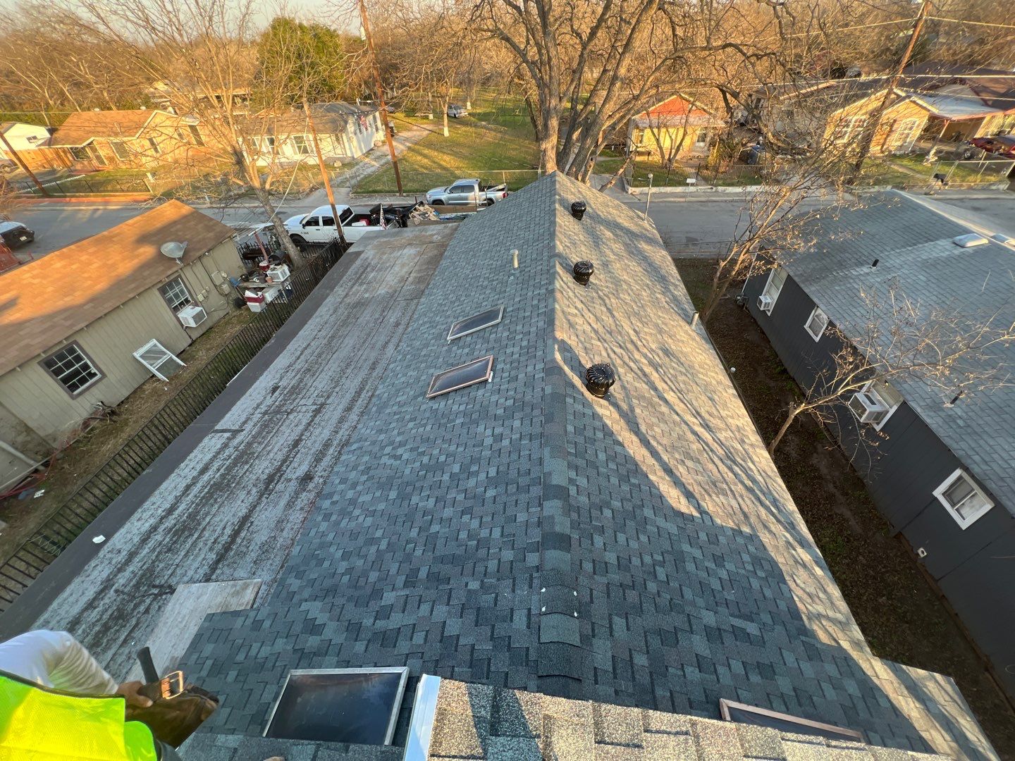 Estate Gray Shingles by Reimagine Roofing