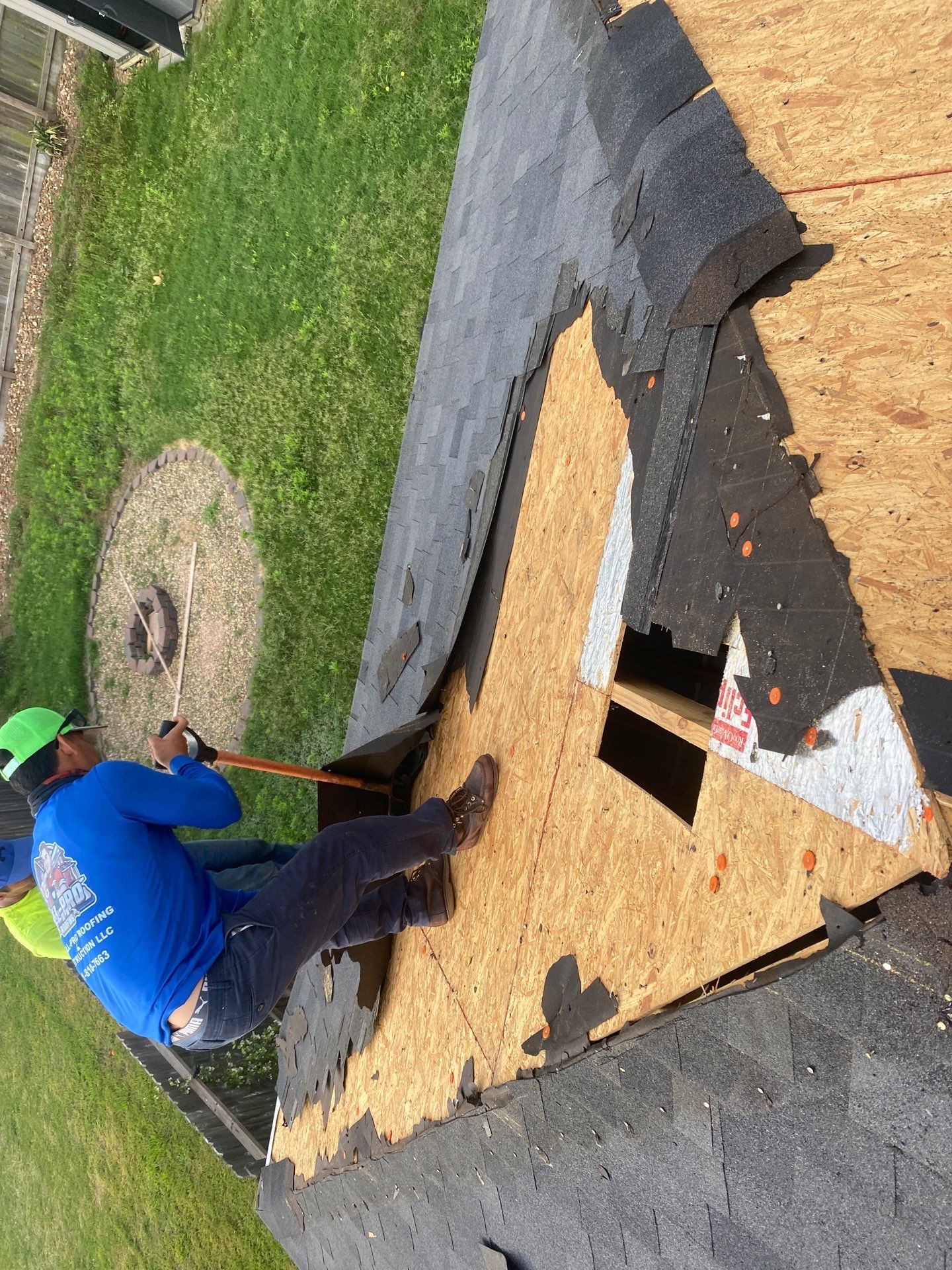 Residential Roofing Repair using Owen's Corning Duration (Lifetime) Shingles by Roof Repair Company