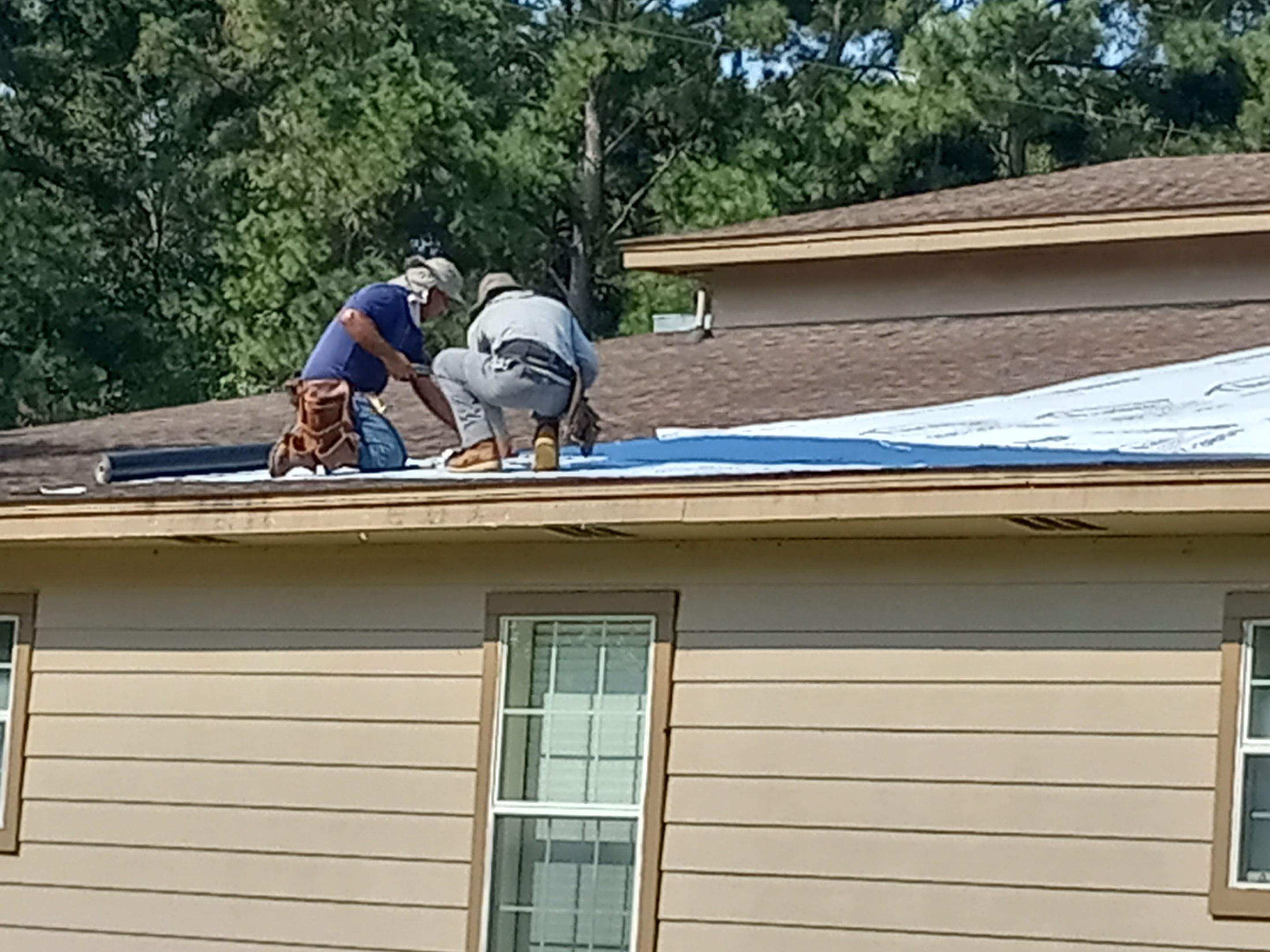 Repair Roof Damages & Interior Damages - Project in Coldspring Texas by Harden Enterprise Services LLC