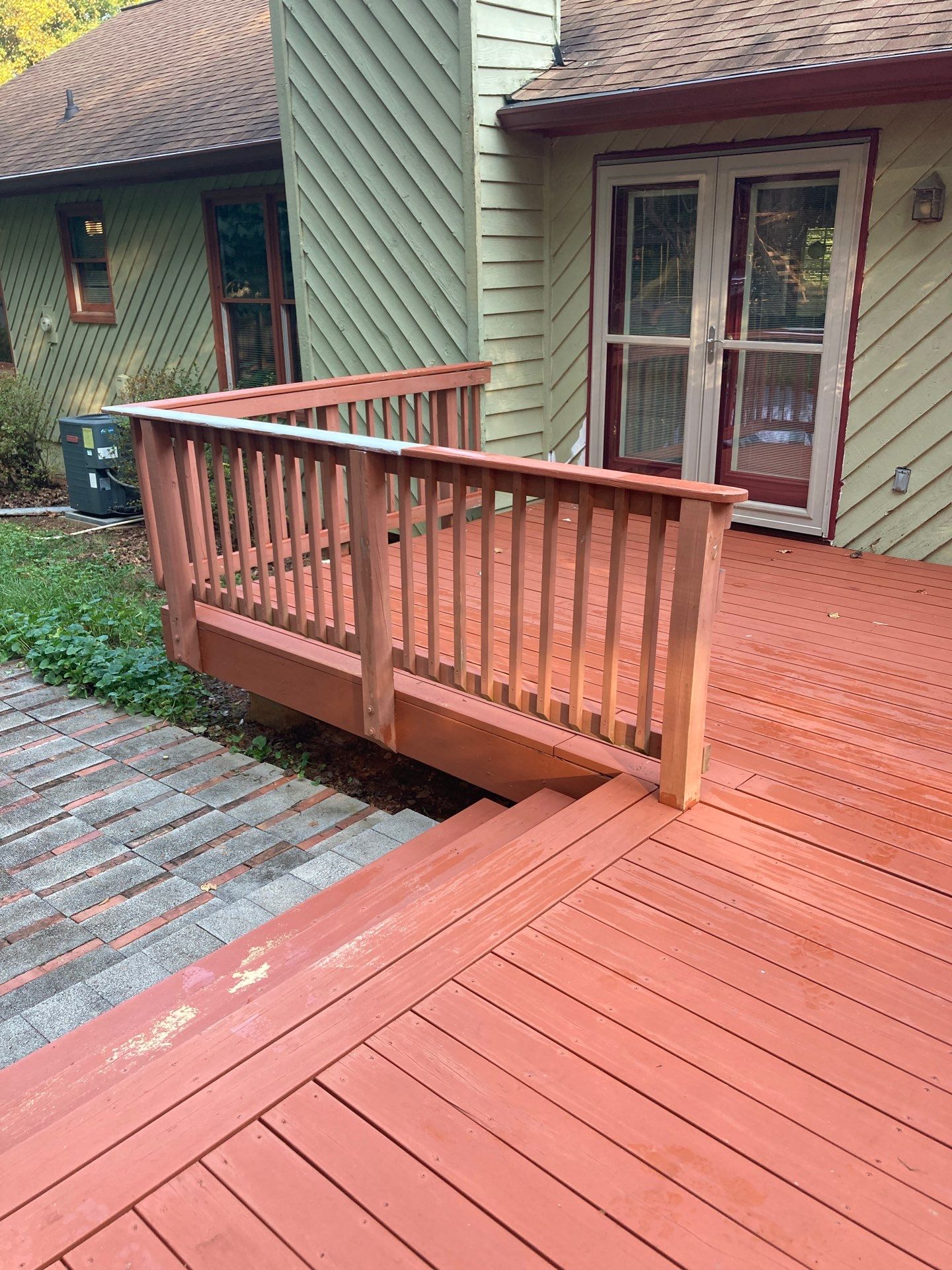 Exterior Painting and Deck Stain in Stone Mountain, GA by Nelson Exteriors