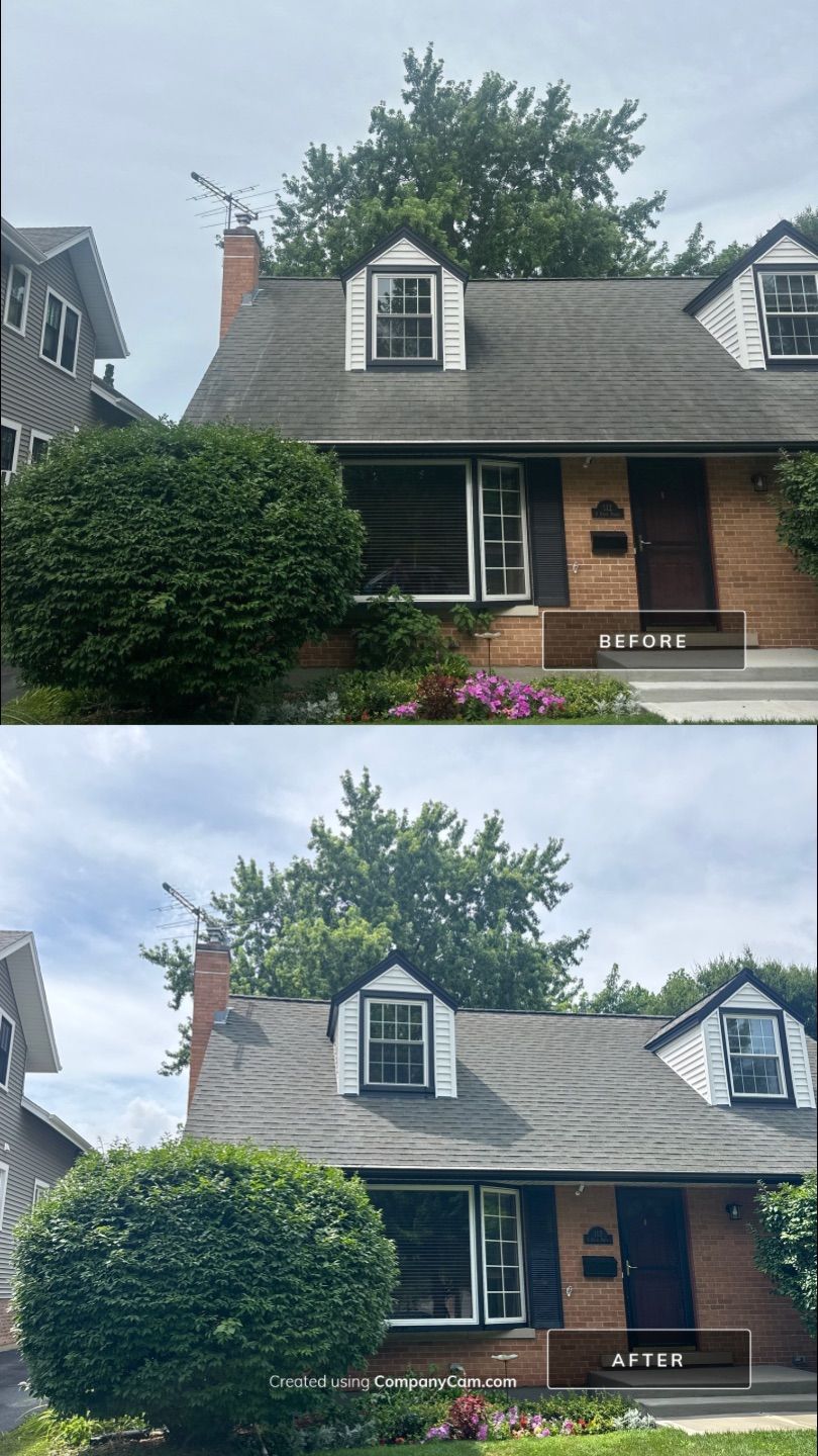 Project in Mt Prospect by Simmons Power & Soft Washing