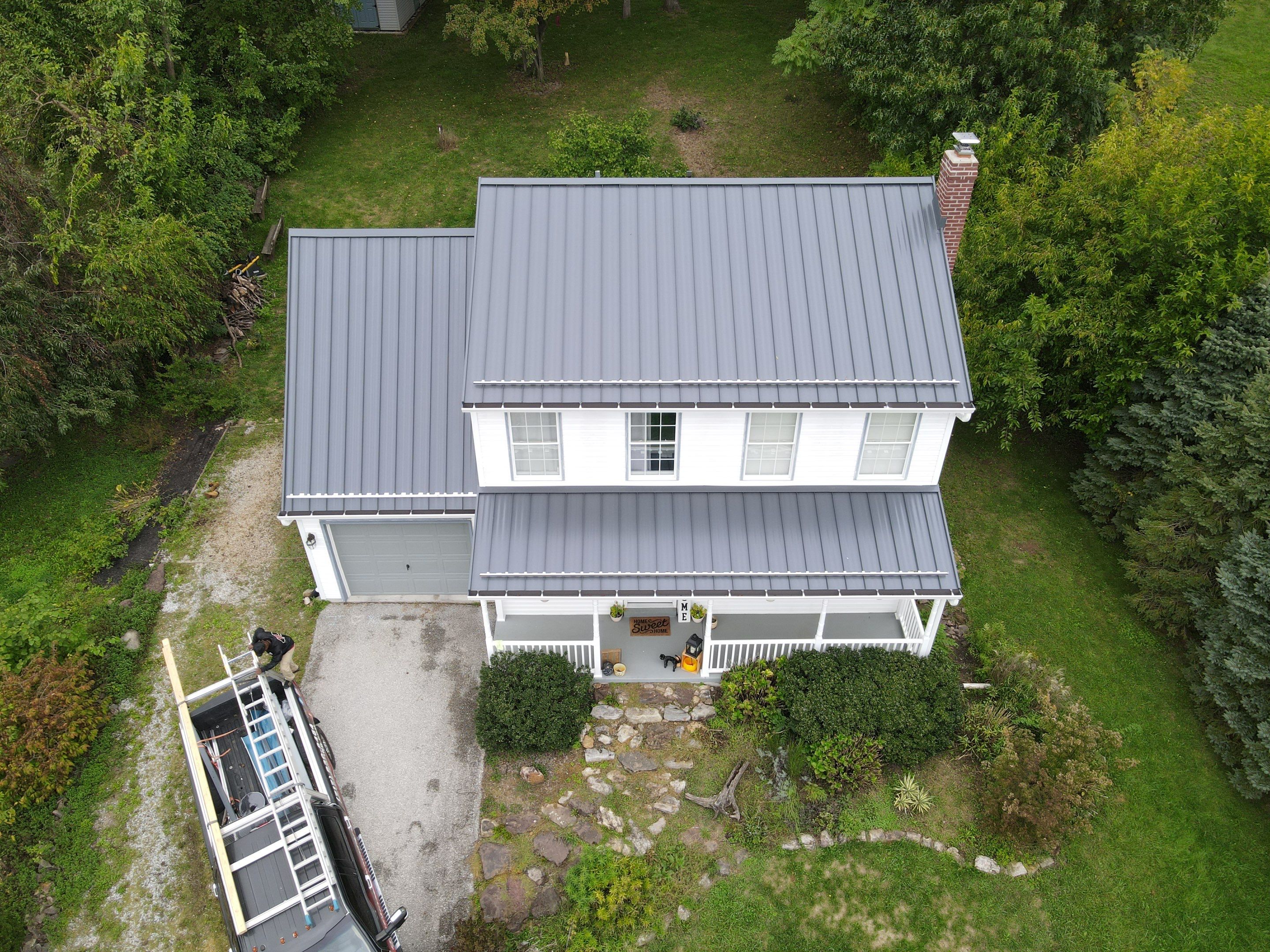 12" Mechanical Seam by Teflon Roofing