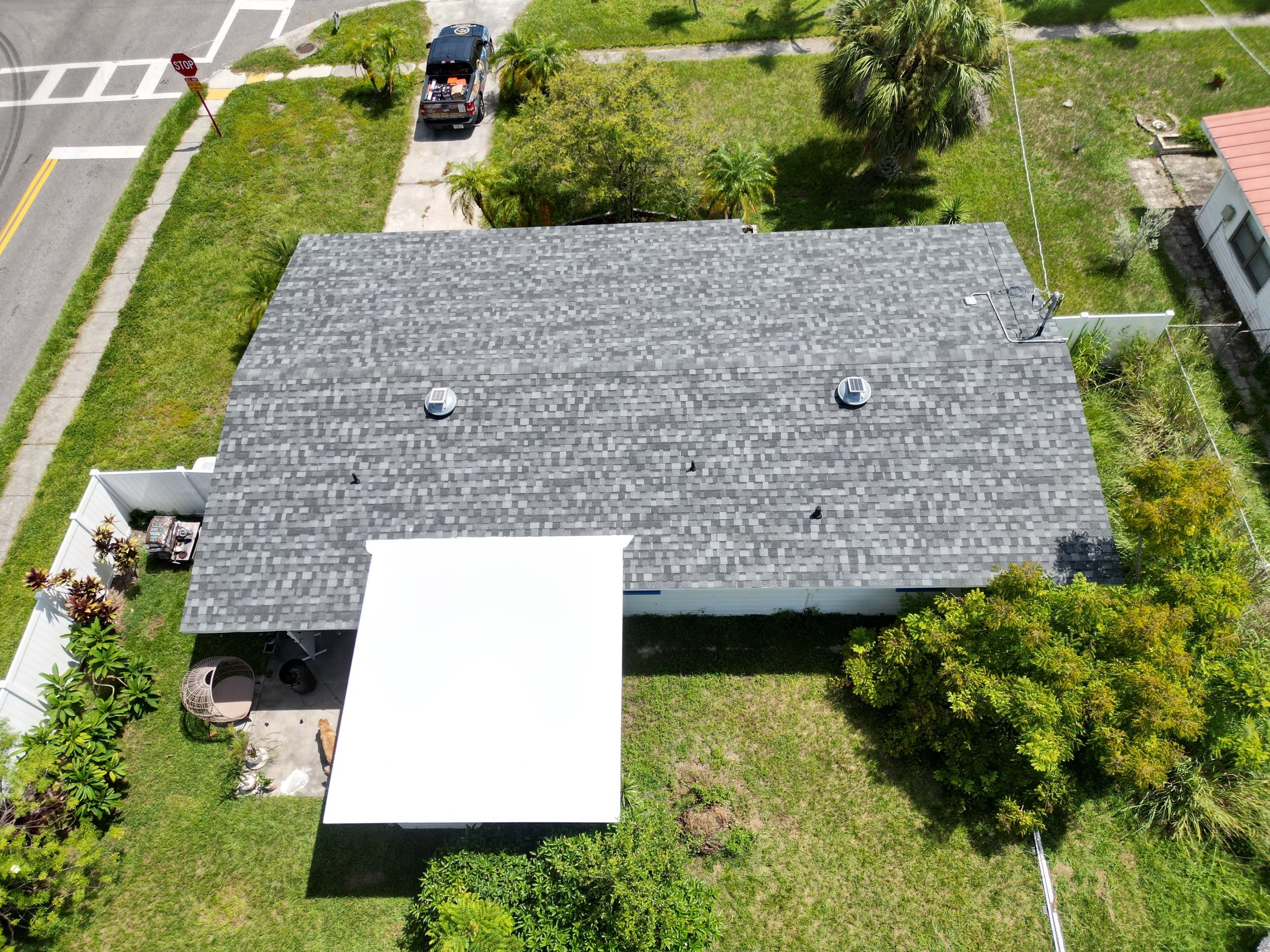 Roof Replacement in Tampa, FL. by Steadfast Roofing 