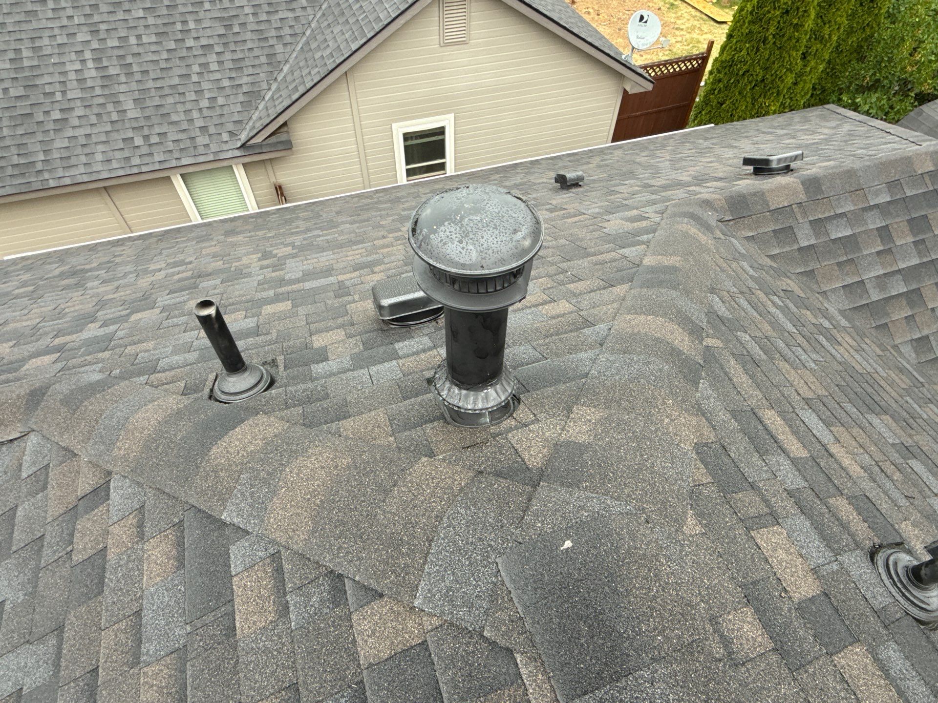 Architectural Shingle Roof Replacement and New Ventilation in Boise by Olive Roofing