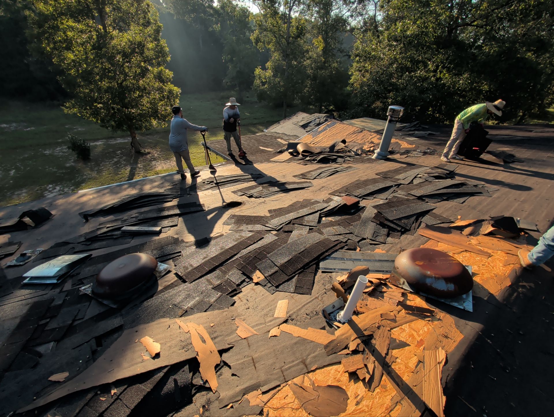 Project in Conroe by Roof Guard And Construction