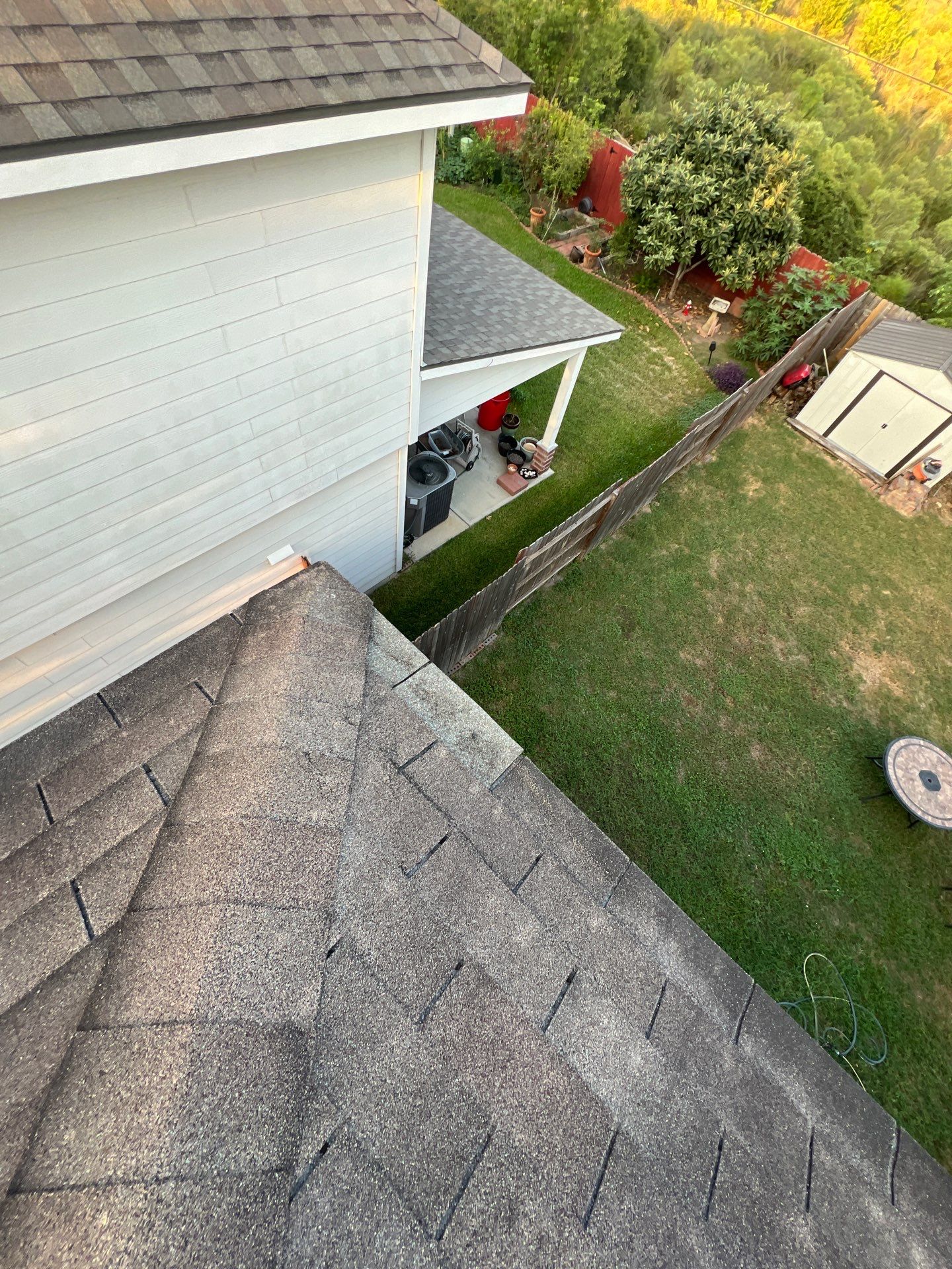 Hail Damage using Owen's Corning Duration (Lifetime) Shingles by Roof Repair Company