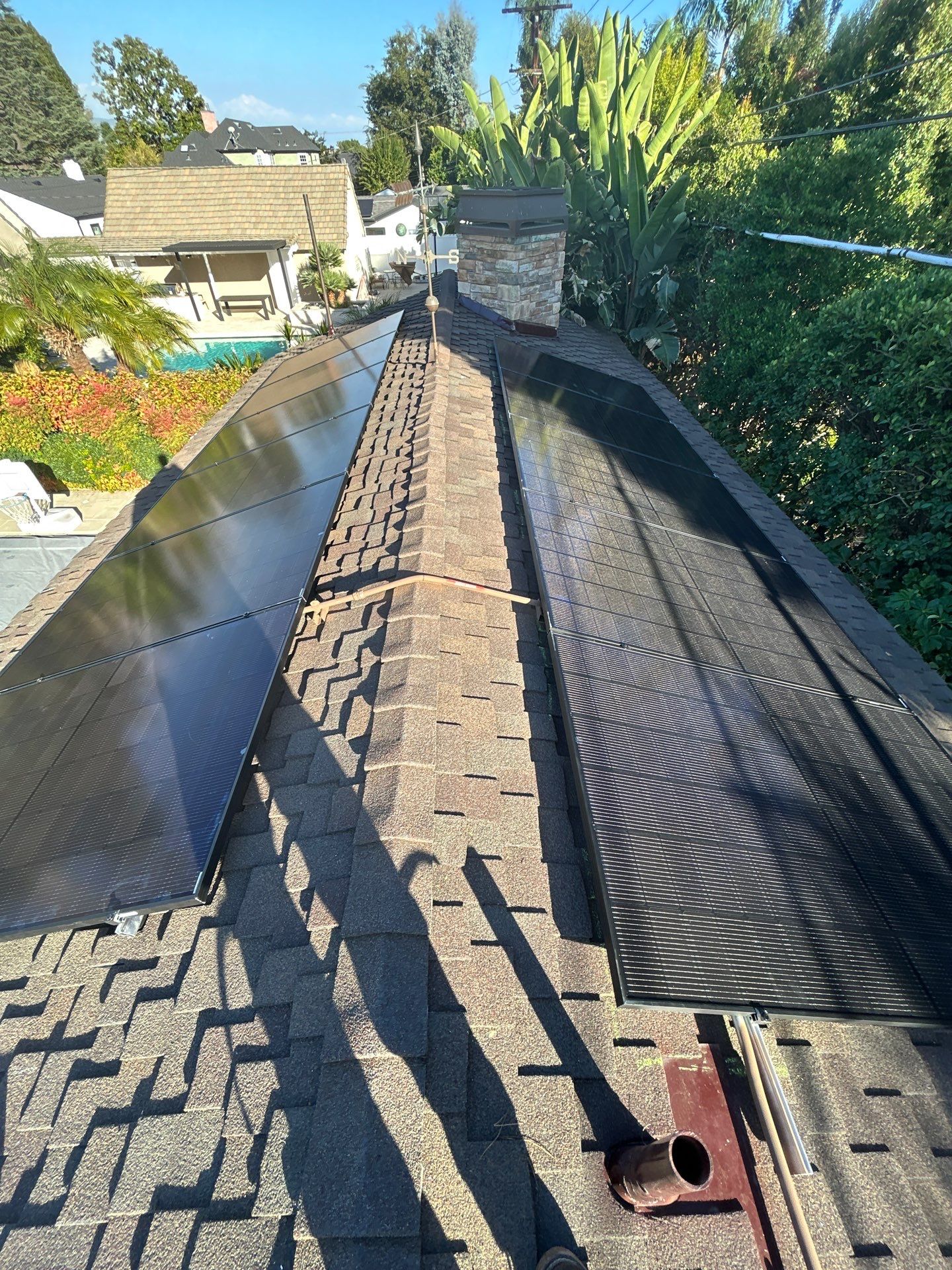 Residential Solar Panel and Tesla Powerwall 3 Installation in Studio City by AWS Solar