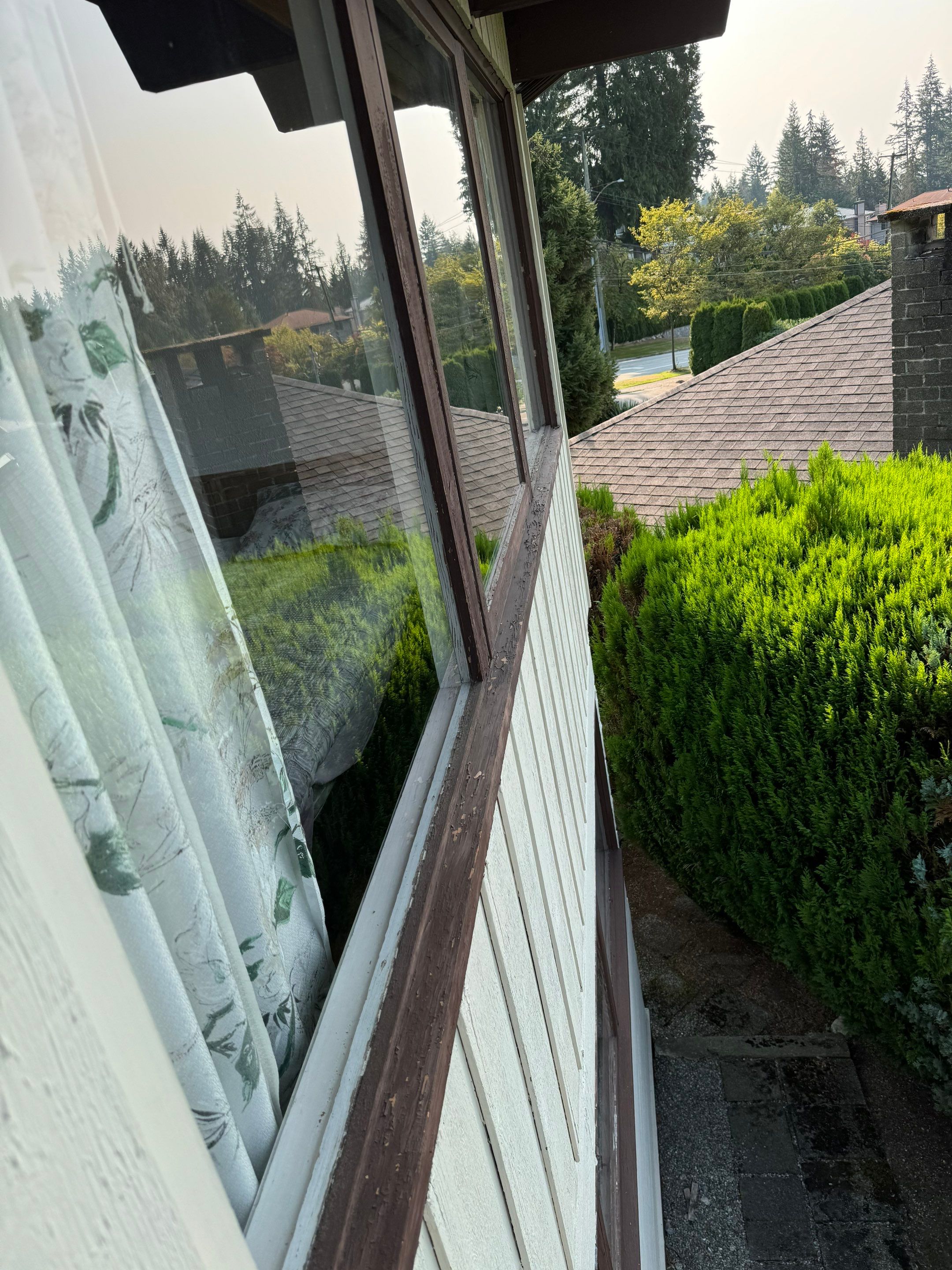 Exterior Window Trim Painting In North Vancouver  by YVR Construction Group