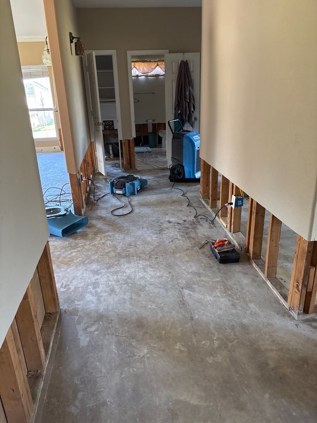 Kitchen Remodel and Water Damage Restoration Project by L&T General Contractors and Restoration INC