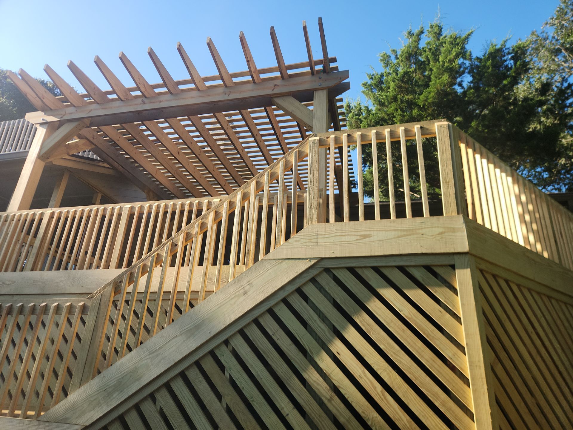 Wood Deck using Wood Stain by DuraSeal