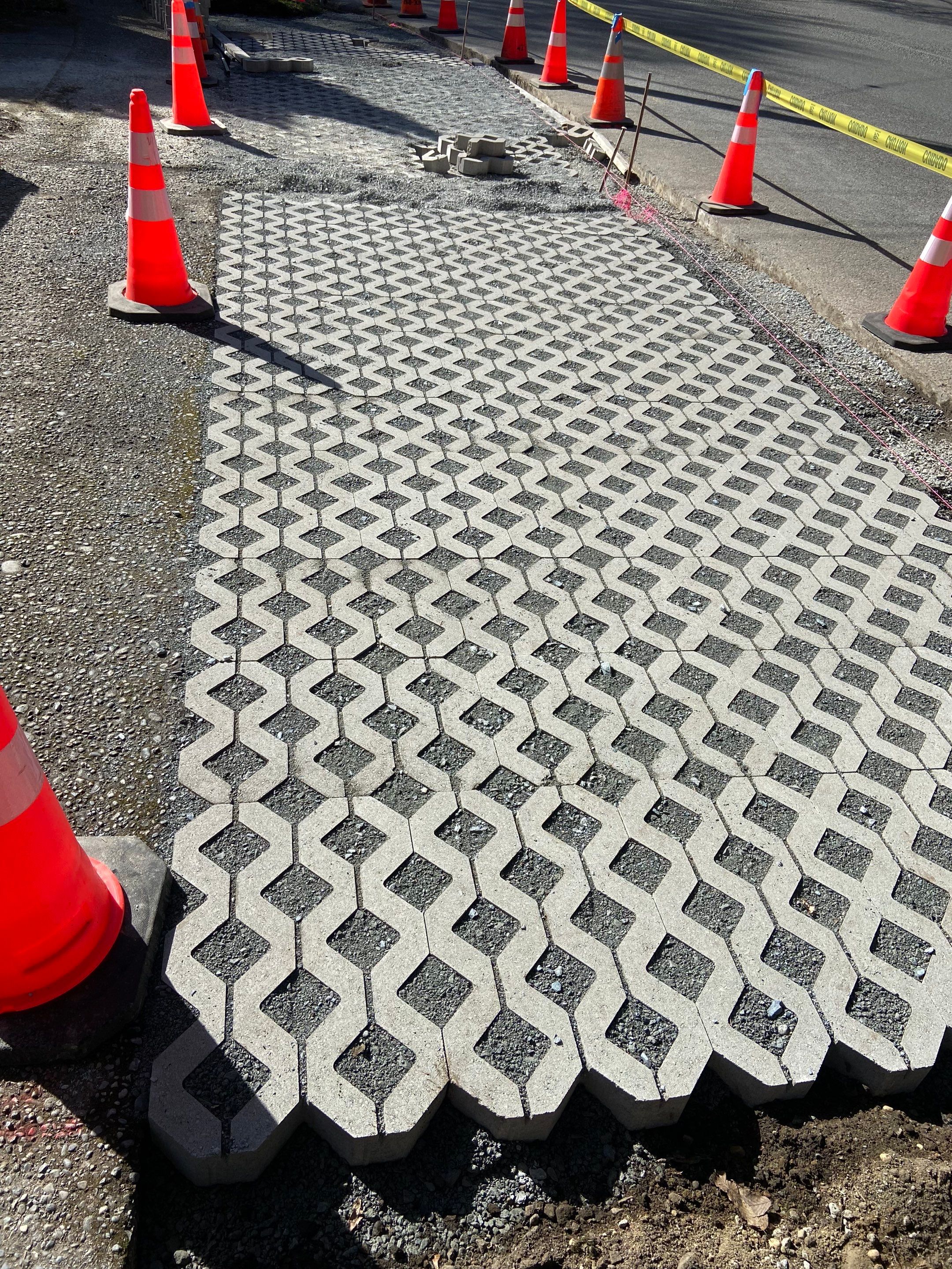 Russell | Turfstone Pavers Driveway  by Jireh Asphalt & Concrete Inc 