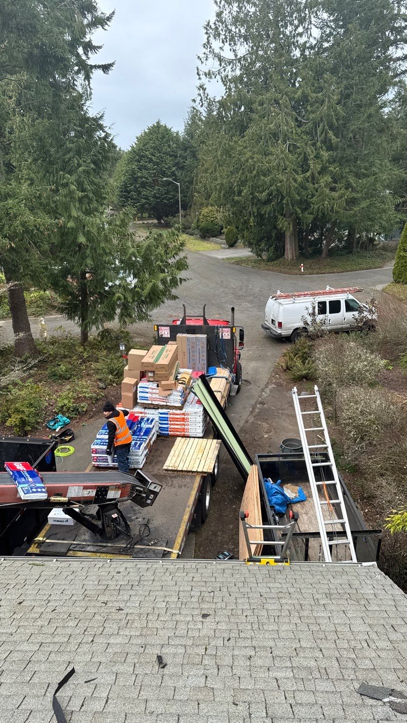 Residential Roofing Installation using GAF HDZ Shingles by Roofing Formula LLC