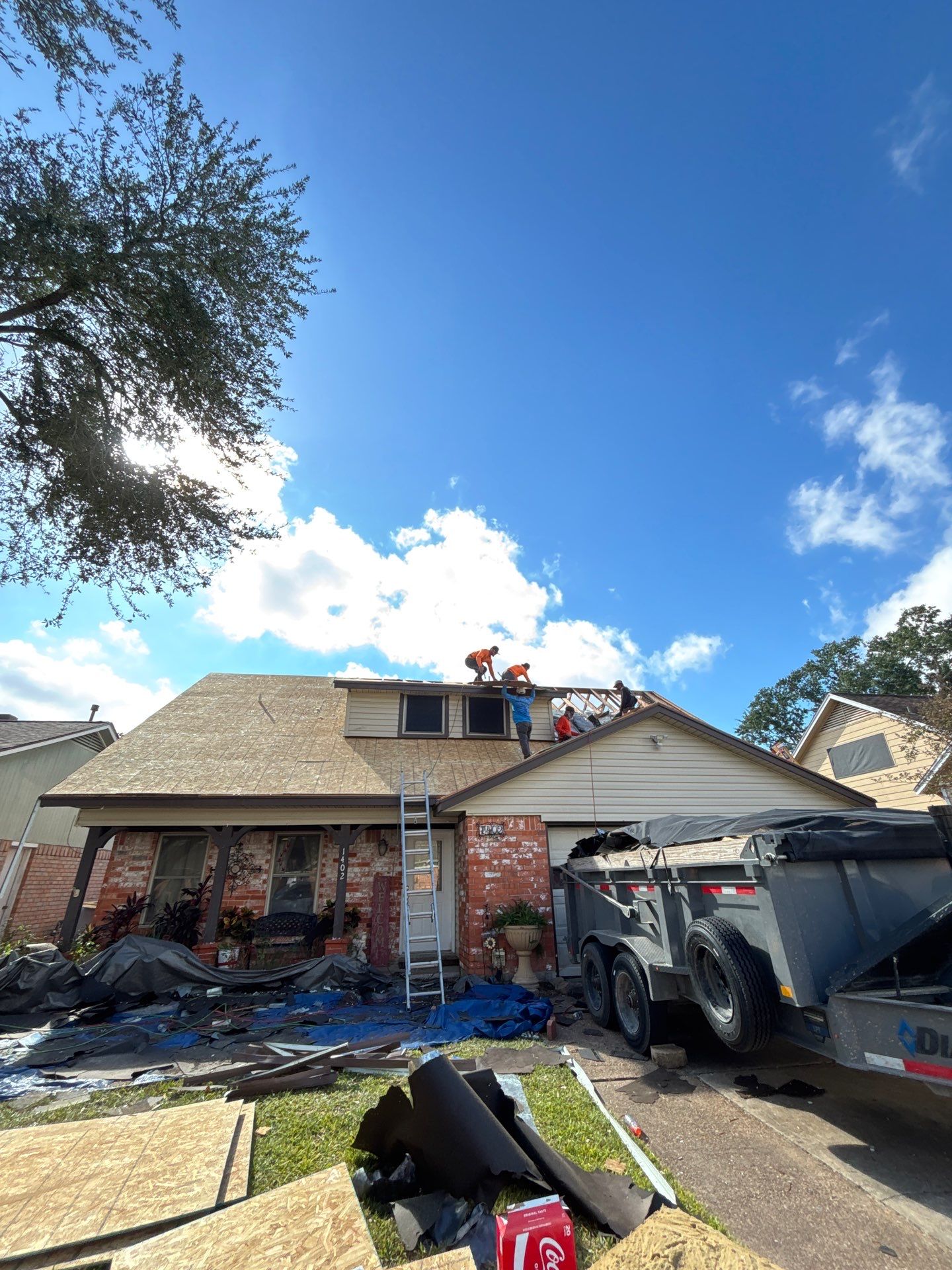 Roof Replacement in Burke Meadow, Pasadena TX by Roof Repair Company