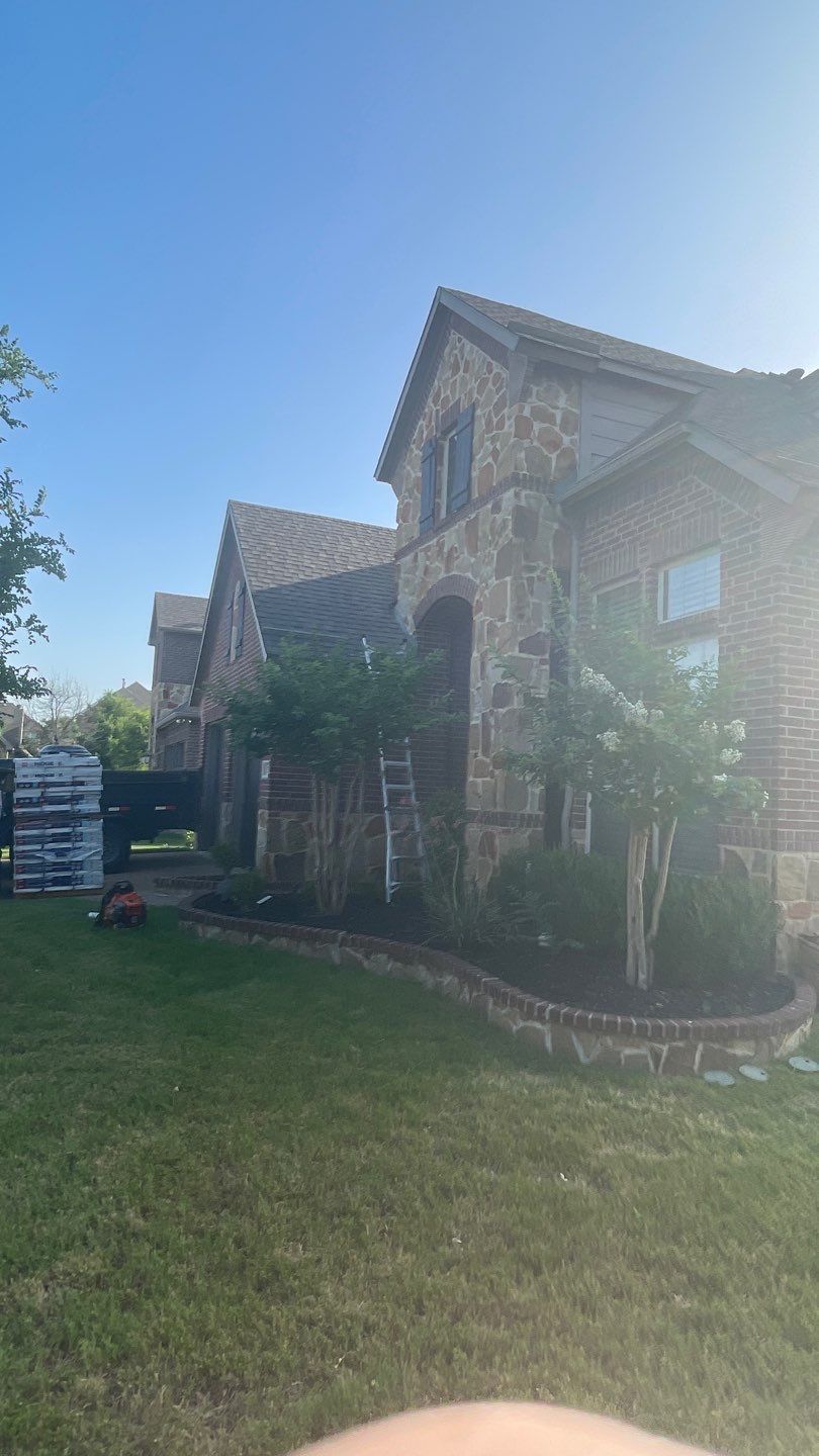 Residential Roofing Installation using GAF Timberline HDZ Charcoal by OneSource Roofing and Restoration