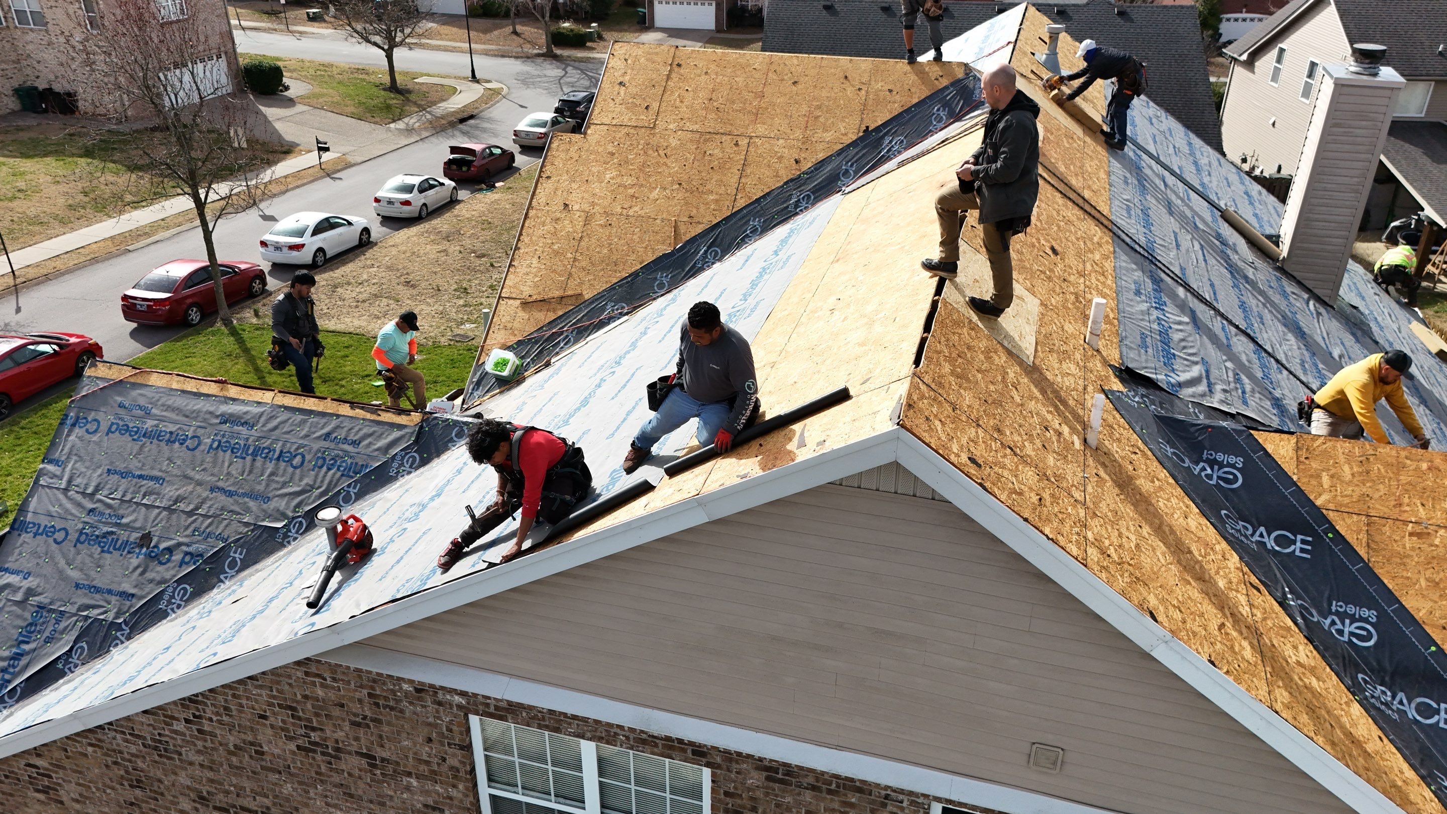 Charcoal Black Re-Roof by Royal House LLC