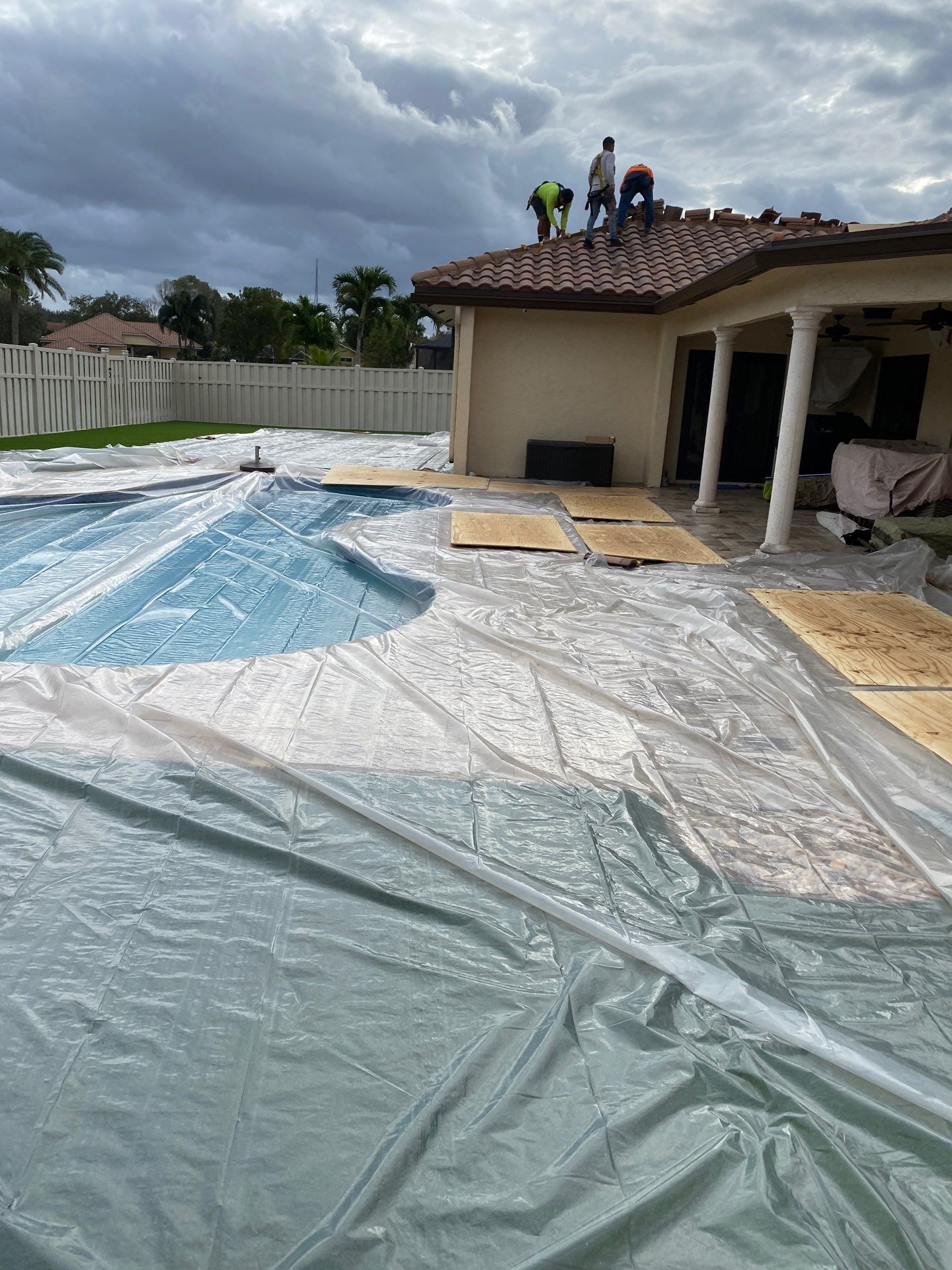 Residential Roofing Installation using 1" Nail strip metal roof by BLUES BROTHERS ROOFING