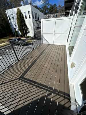 Composite Decking and Privacy Screen Installation in Woodstock