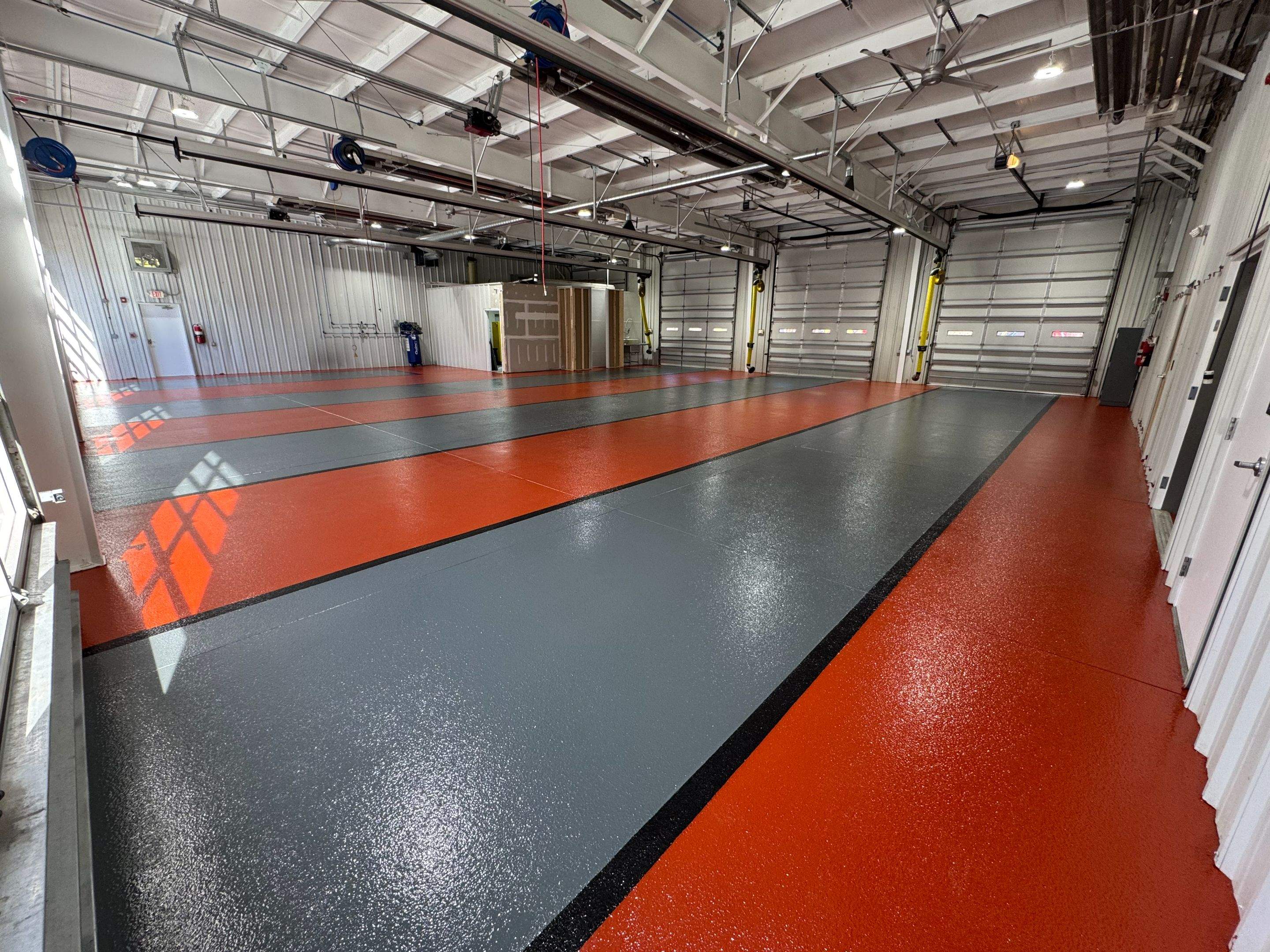 Alexis Volunteer Fire Department Substation by Endure Concrete Coatings