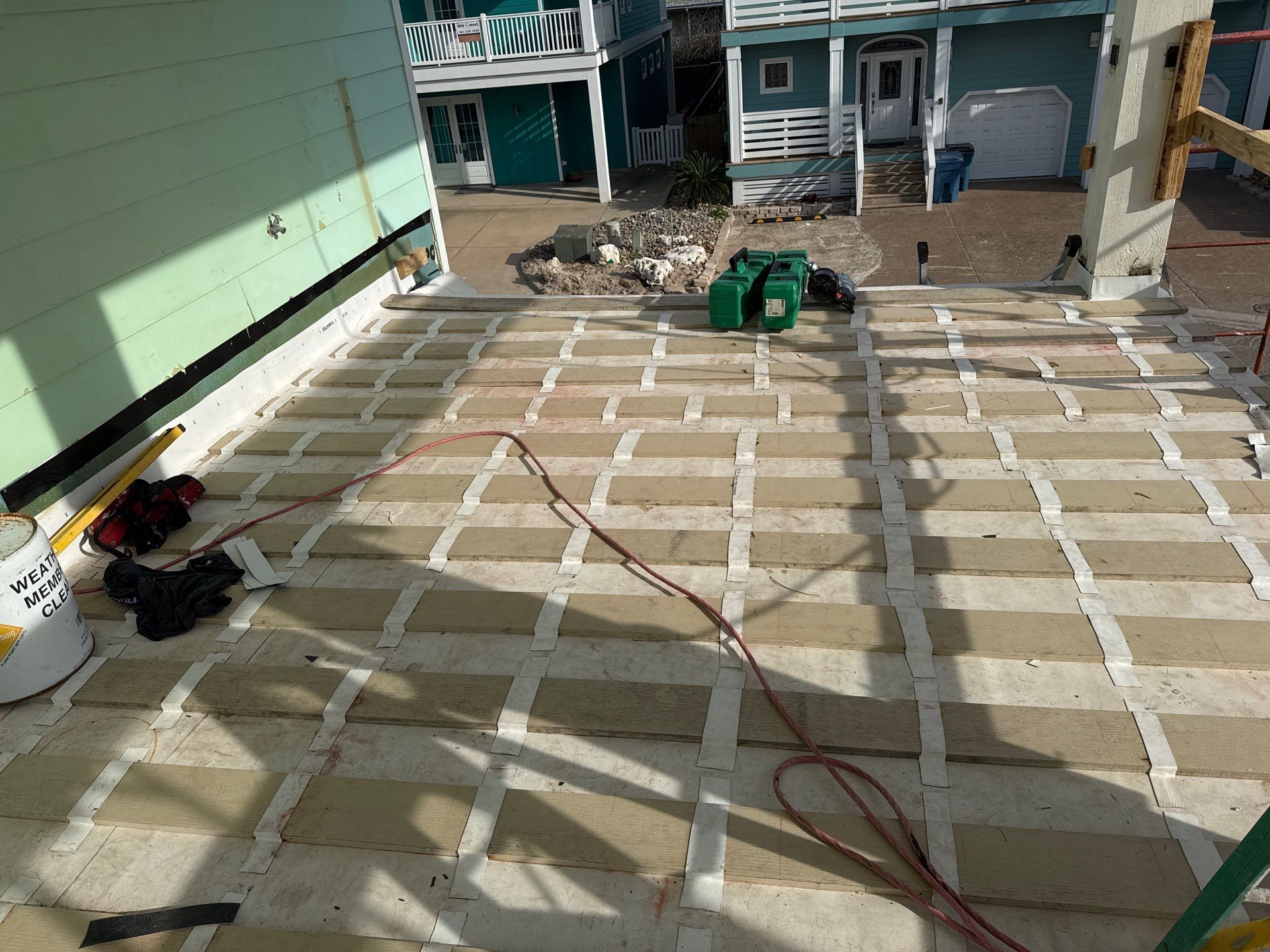 Walk Out Patio Cover by Bayfront Roofing and Construction