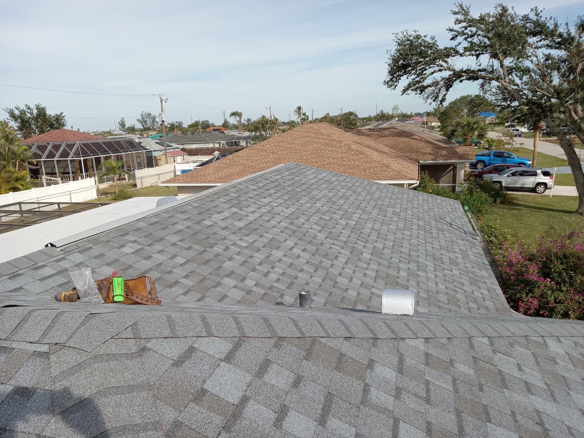 Residential Roofing Installation using Owens Corning Duration Shingles by Four Peaks Roofing