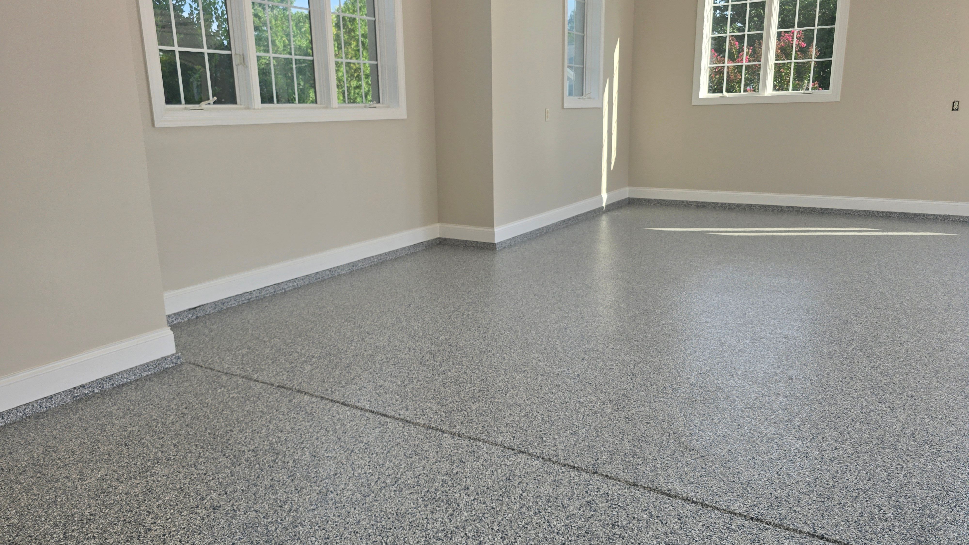 Garage using Tidal Wave by Elite Floor Solutions