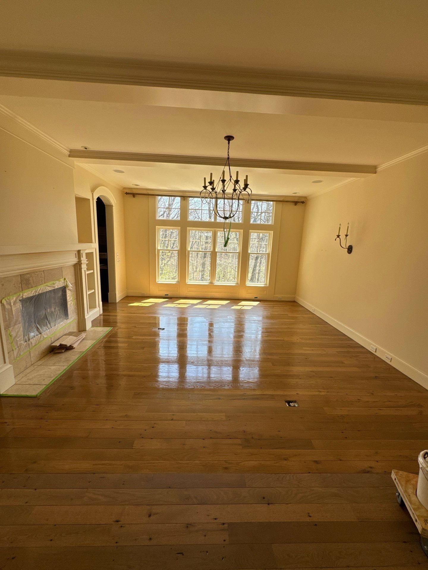 Sand and Finish, Herringbone Feature! by RTBaldwin Hardwood Floors