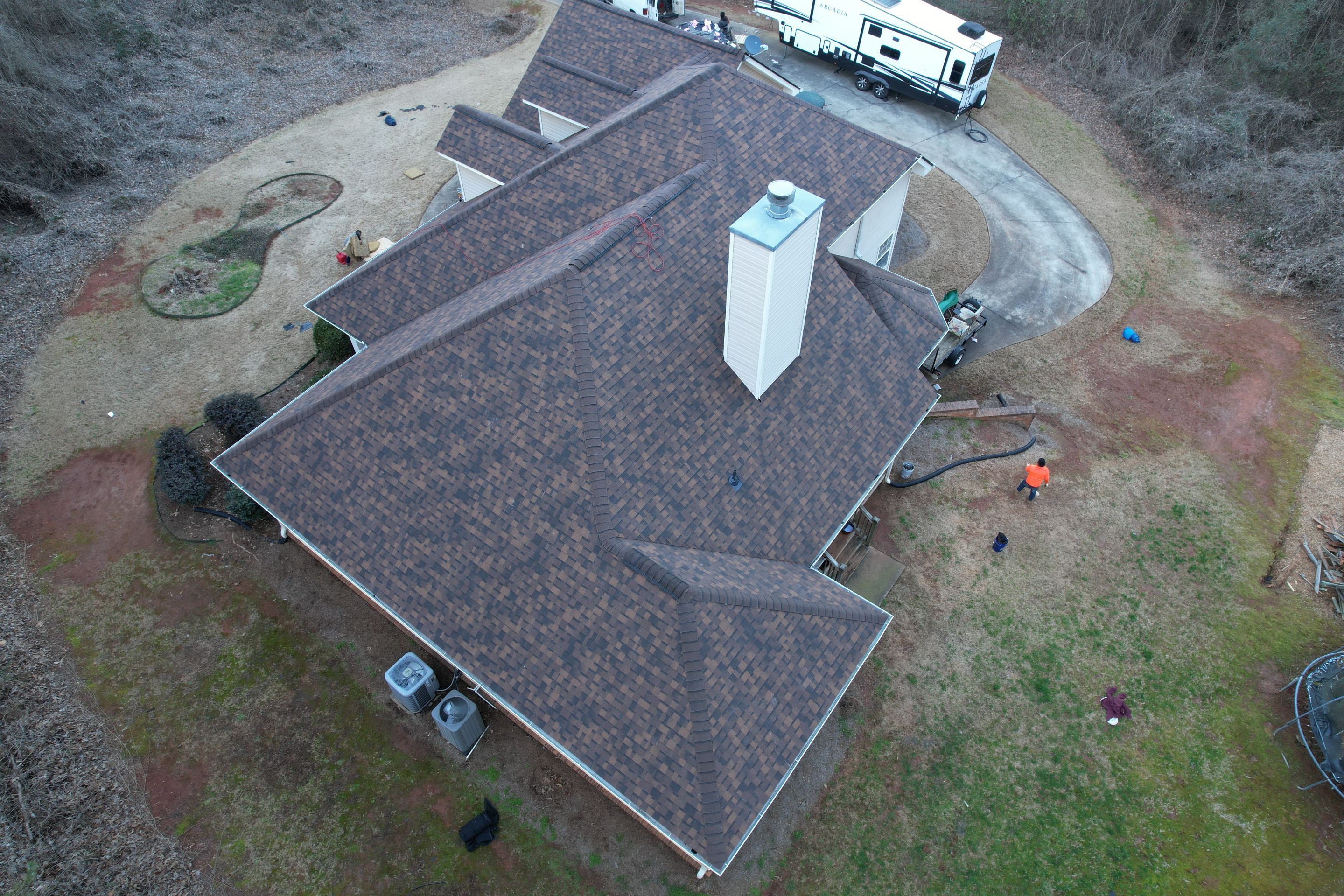 Residential Roofing Installation using Owens Corning by Inspector Roofing and Restoration