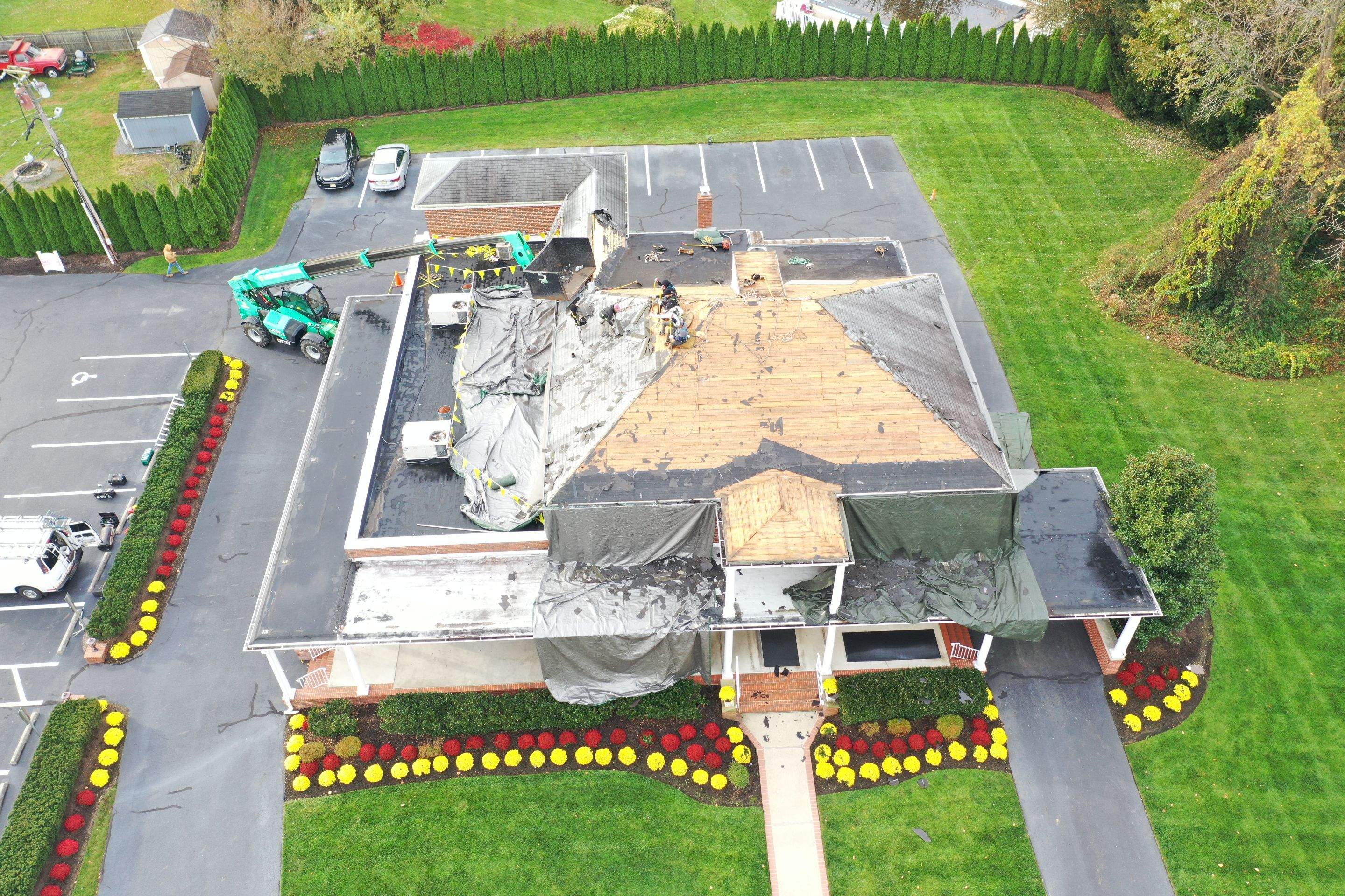 Commercial Roofing Installation using GAF Timberline / GAF TPO by All Site Roofing