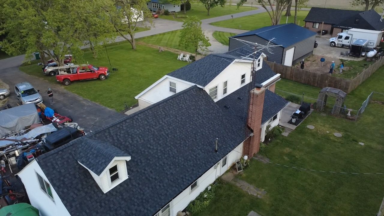 Country Home with a New life by Level Up Roofing and Restoration Services LLC
