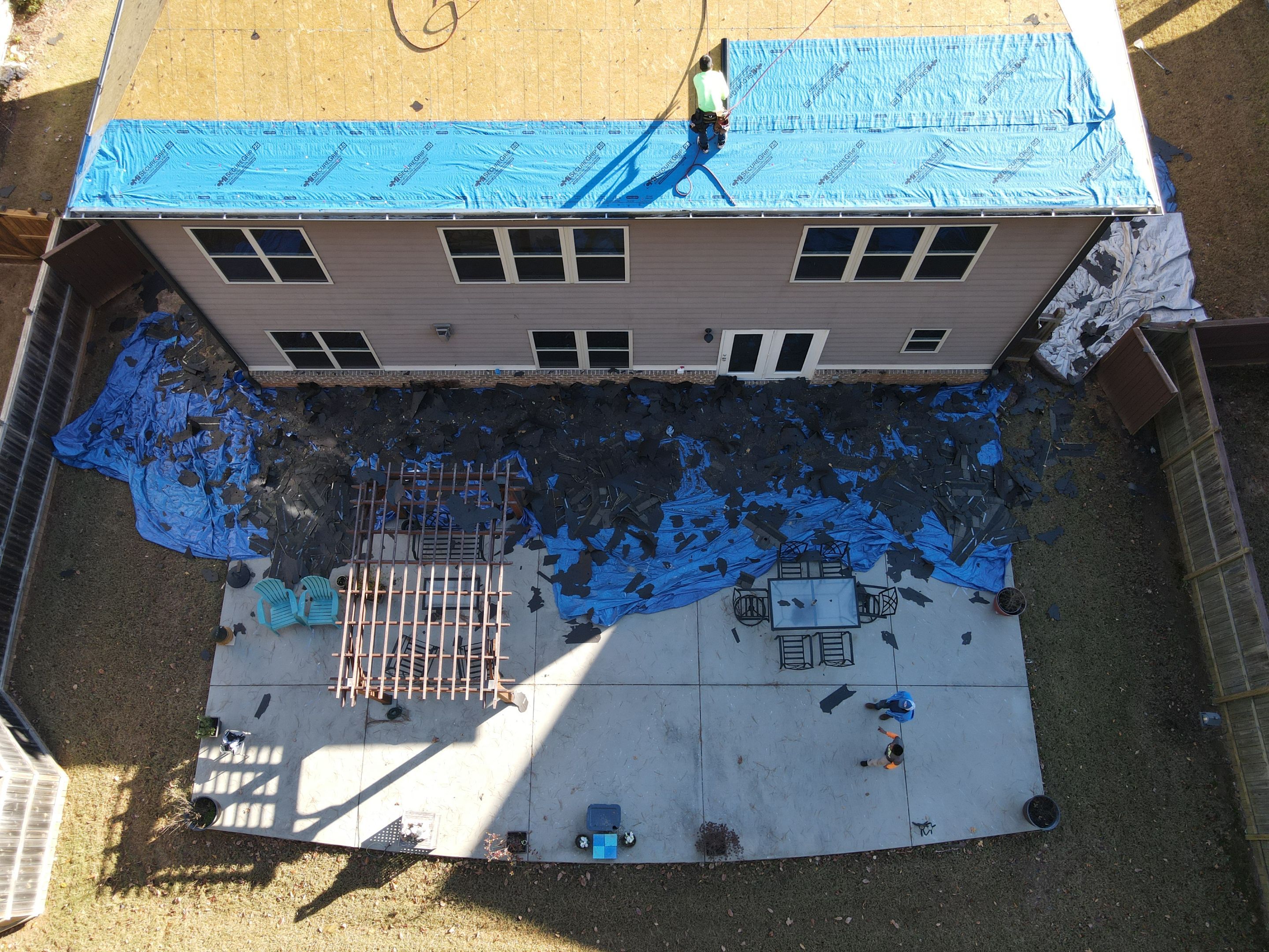 Residential Roofing Installation using Owens Corning by Inspector Roofing and Restoration