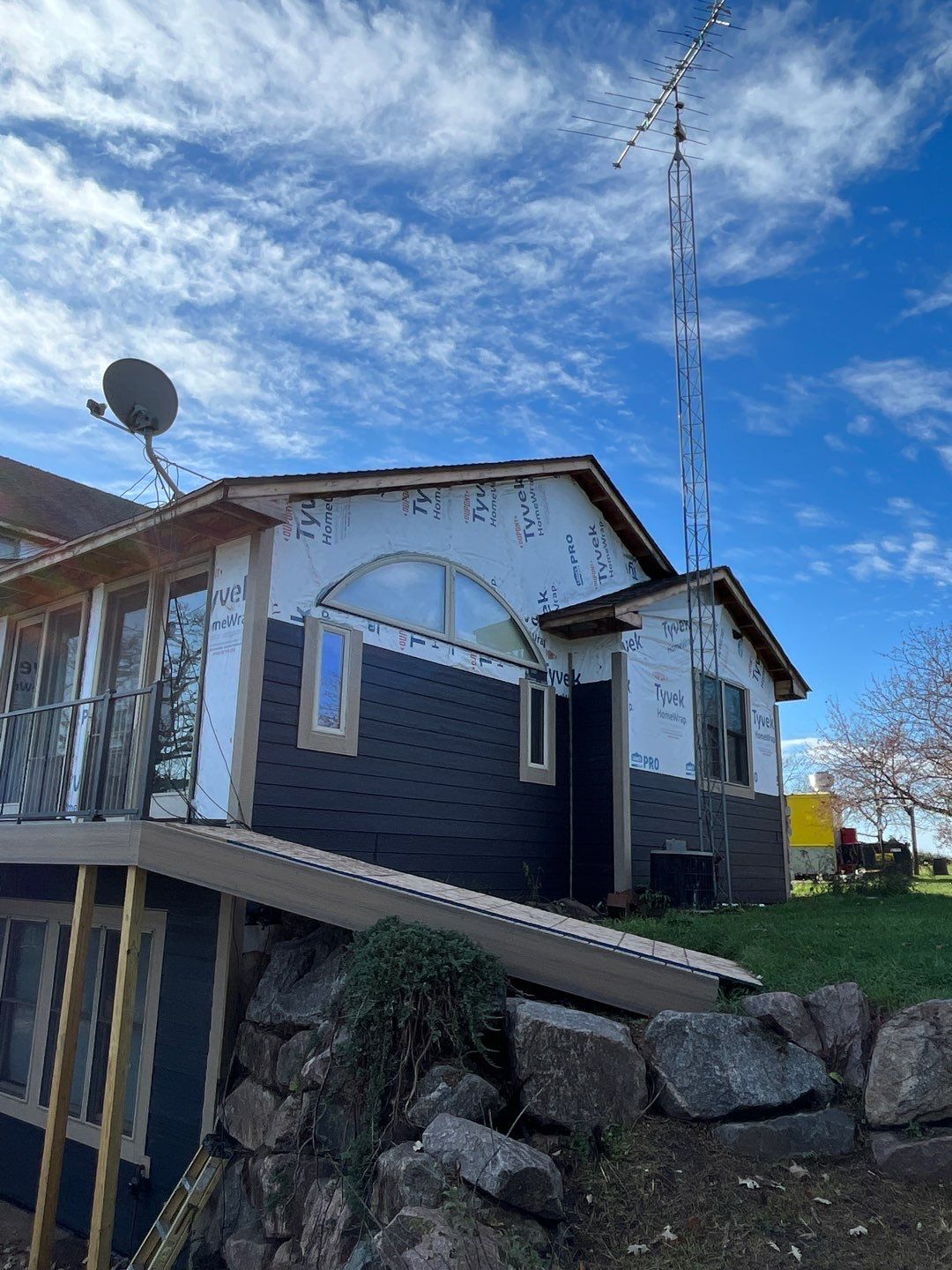 Siding Installation using LP Smart Siding by Stendahl Services