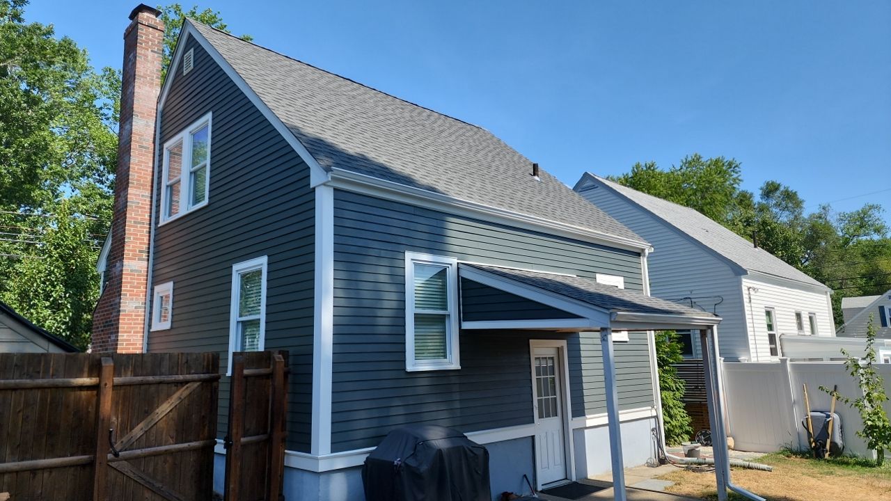 Siding Installation using James Hardie by UBrothers Construction