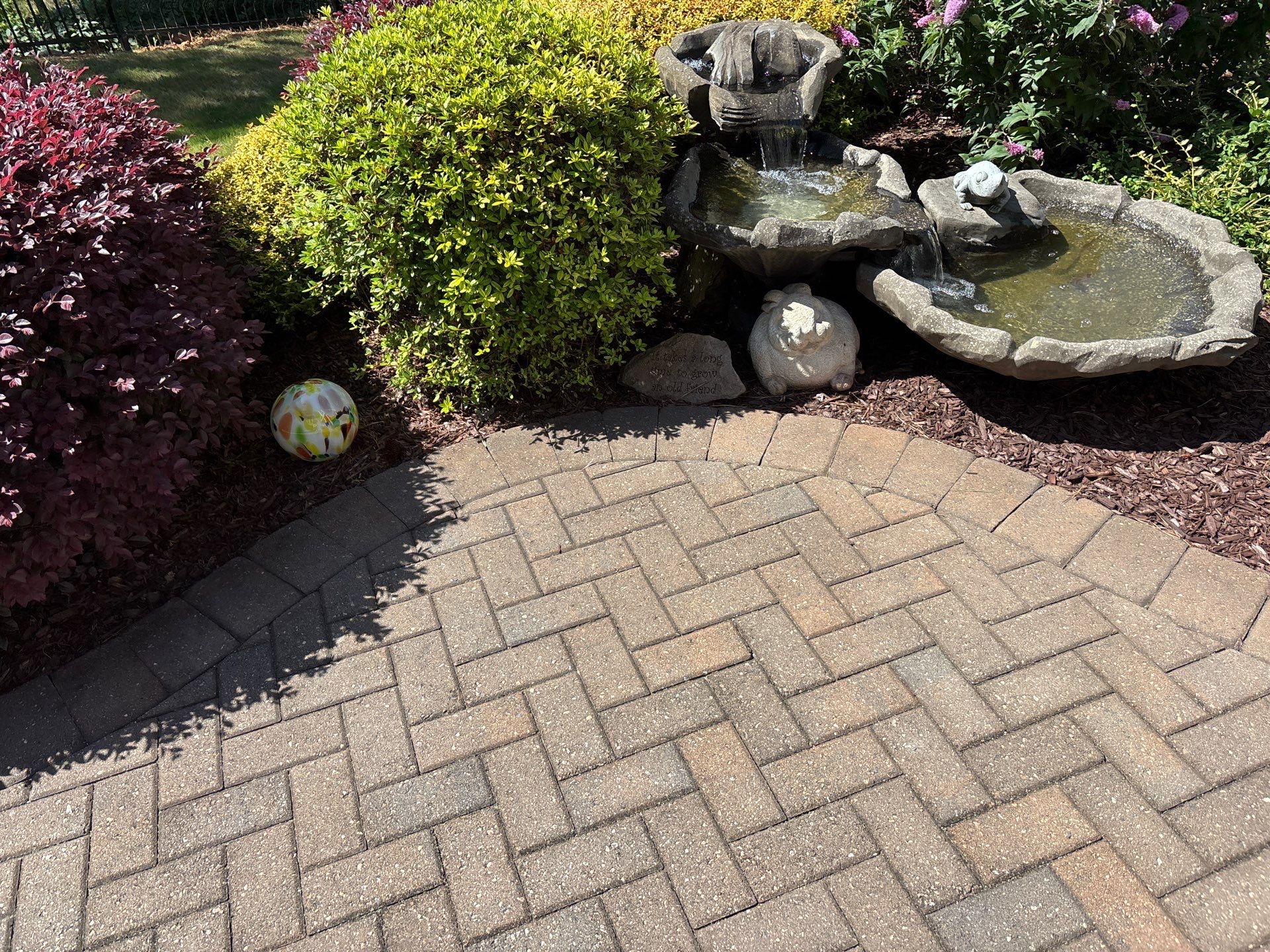 Paver Driveway using Concrete Sealant by DuraSeal