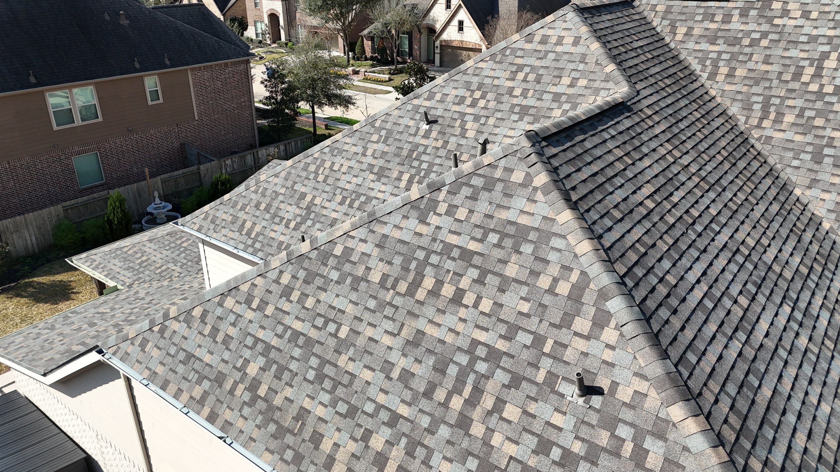 Roof Replacement in Cypress after Customer sustained Hail Damage! by Core Four Roofing
