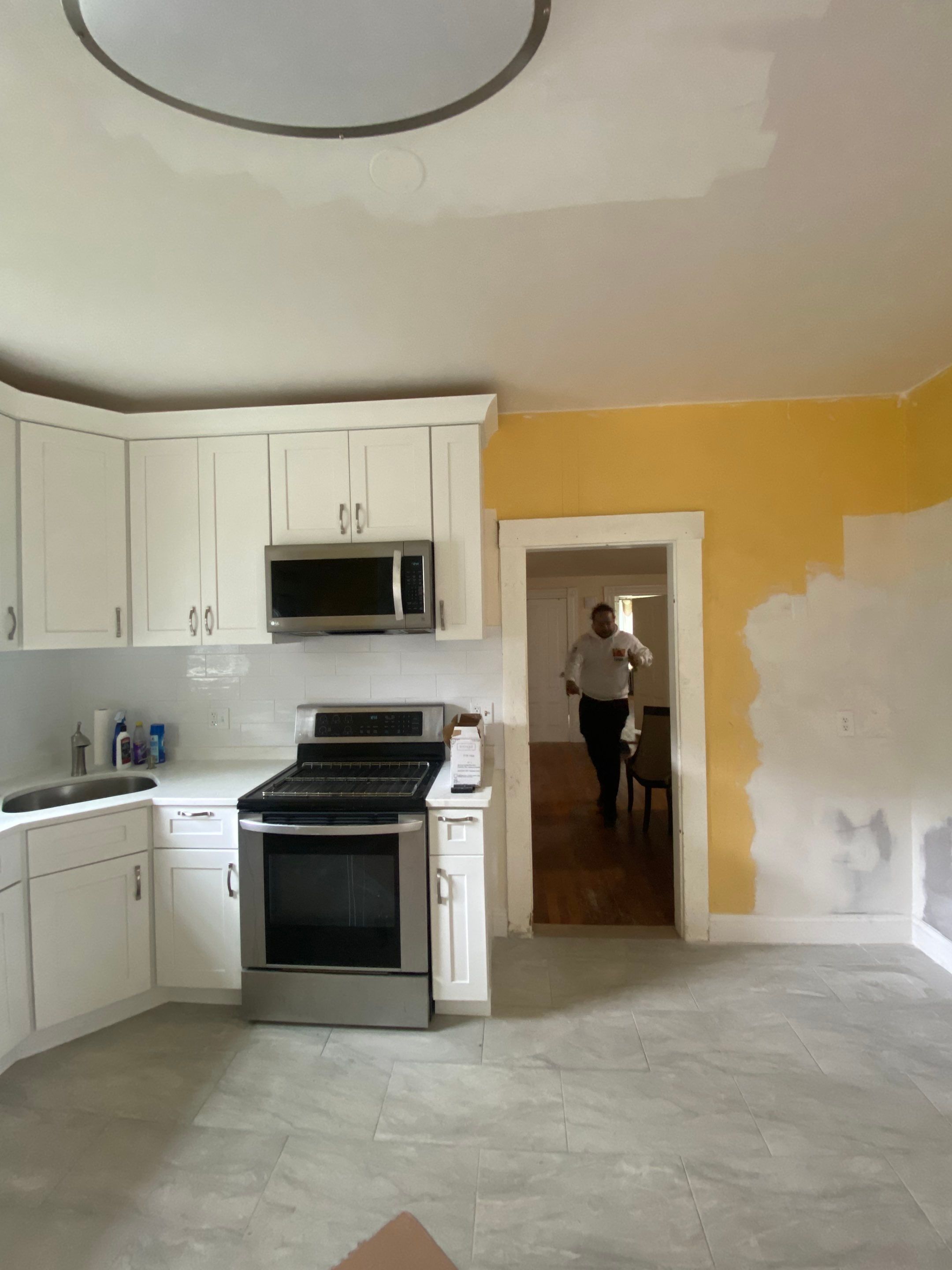 Project in Framingham, MA by Pristine Sheen Painting 
