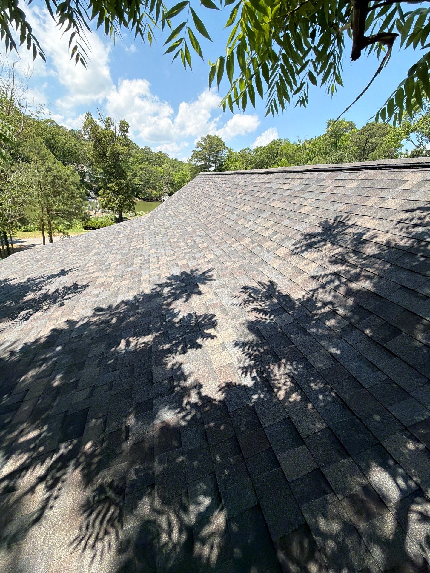 Complete Asphalt Shingle Roof Replacement and Sheathing Repair in Deltaville by Cade Construction