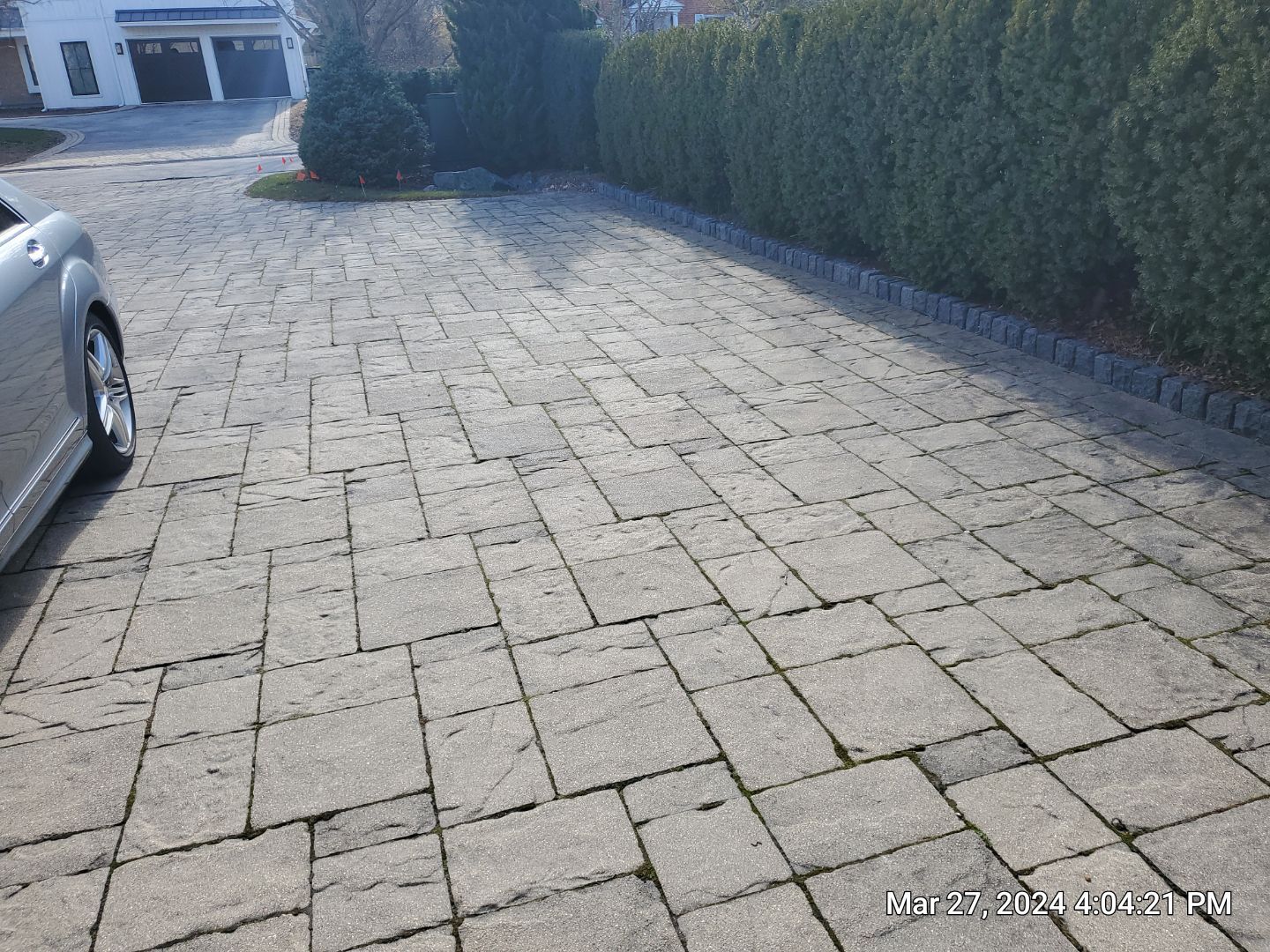 Brick paver clean, sand and seal.  using Surebond SB-1300 by Northern Power Washing LLC.