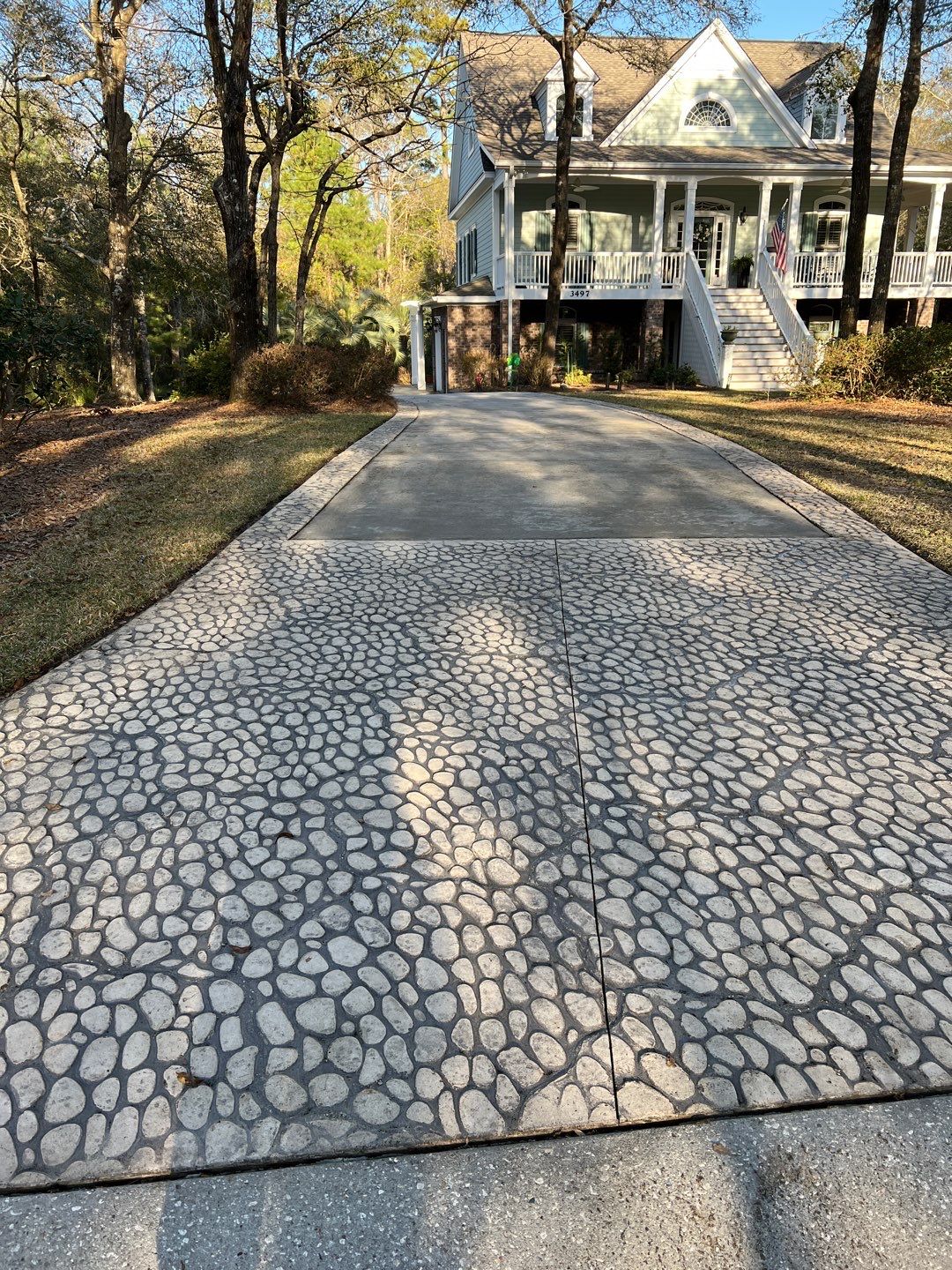 Driveway using Concrete Sealant by DuraSeal