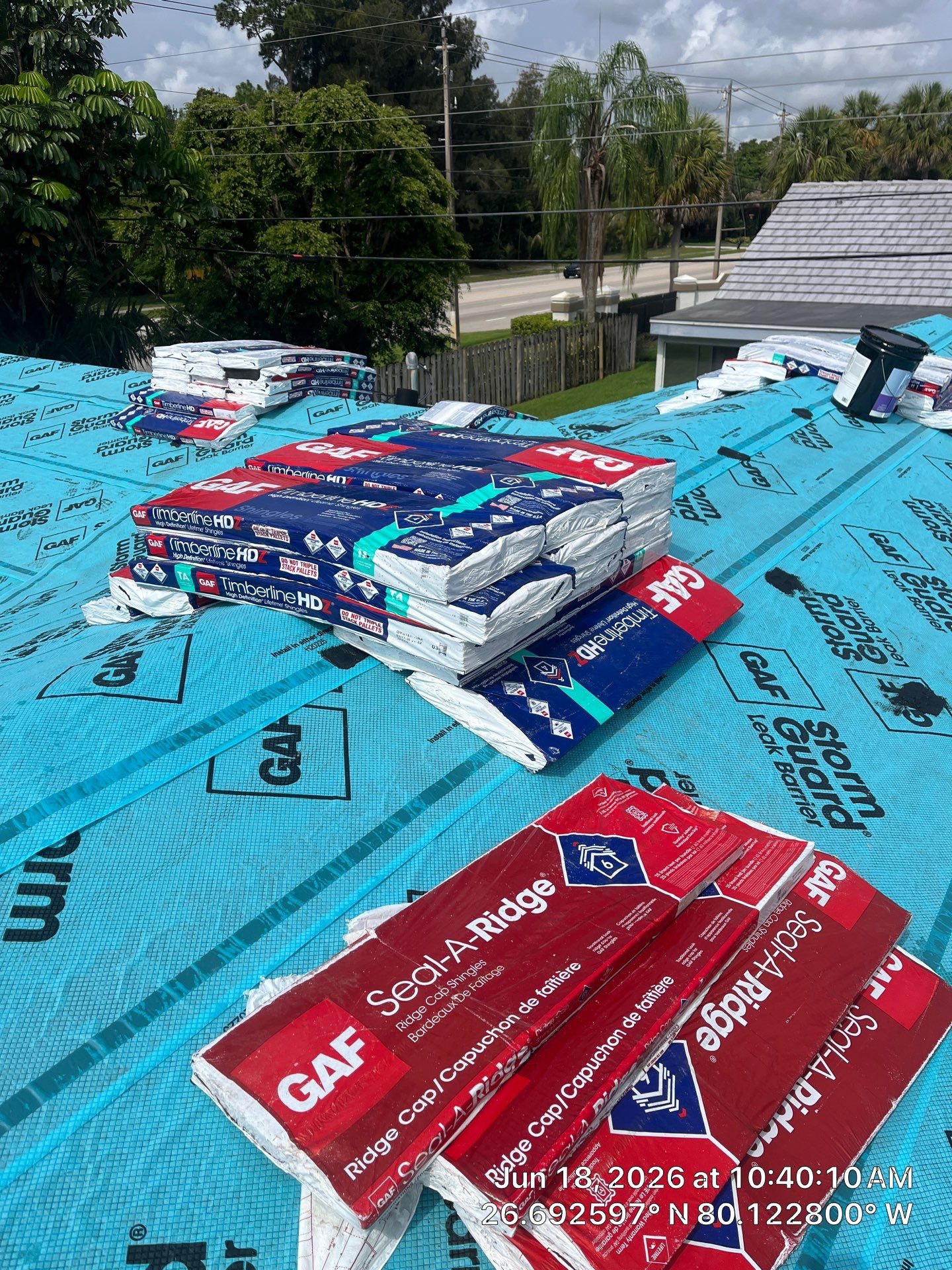 Residential Roofing Installation using GAF by BLUES BROTHERS ROOFING