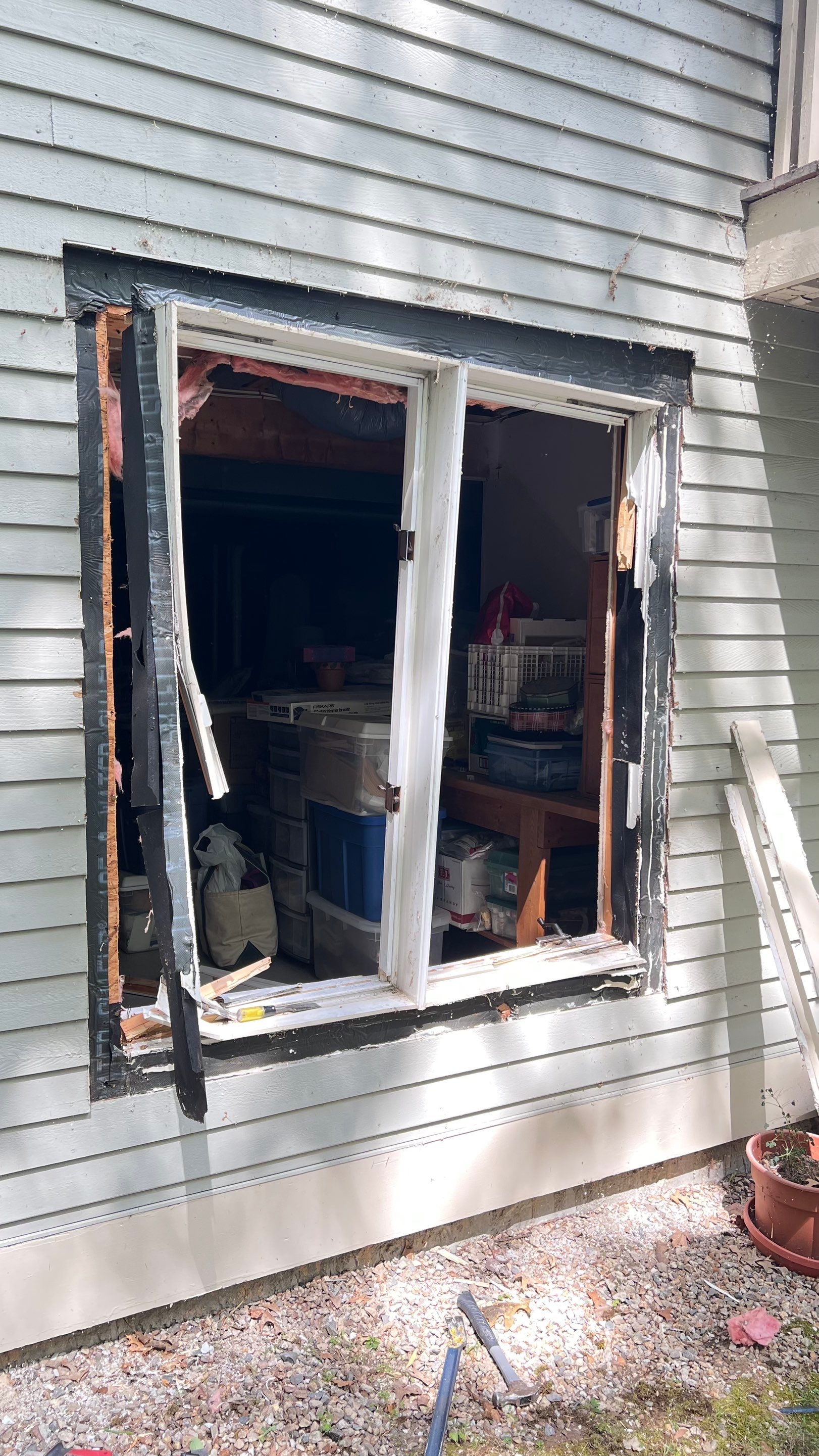 Window Installation using Classic New Construction Windows by Sensible Home Solutions
