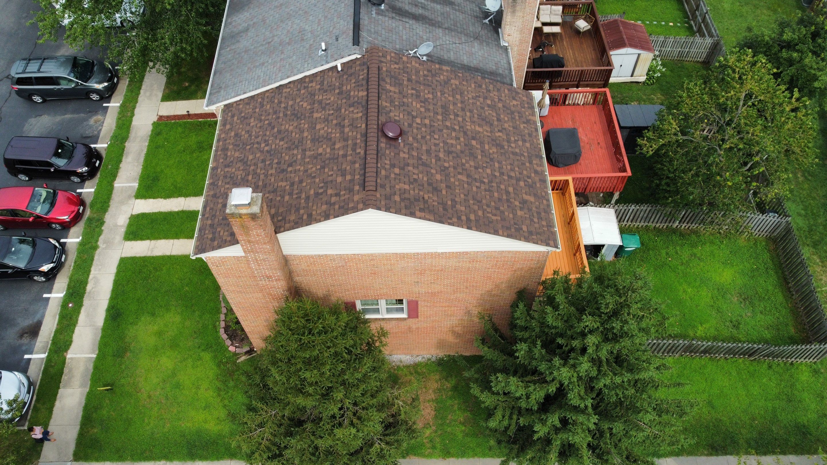 Exterior Renovations using Owens Corning TrueDefinition Architectural Shingle by RJC General Construction, LLC.