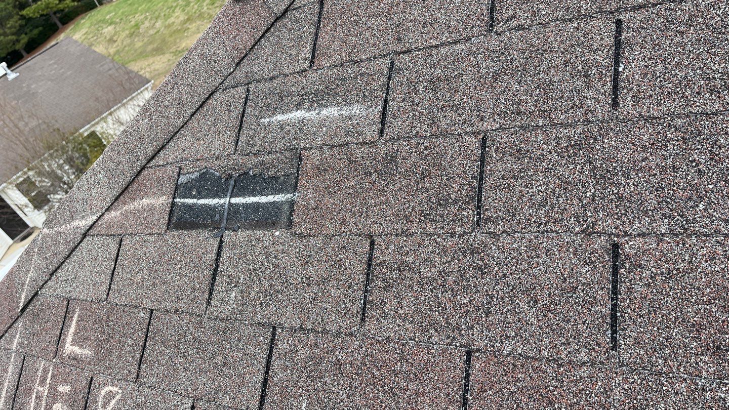 Roof replacement, siding and interior repair by hail and wind damage by Just Brilliant Restoration JBR