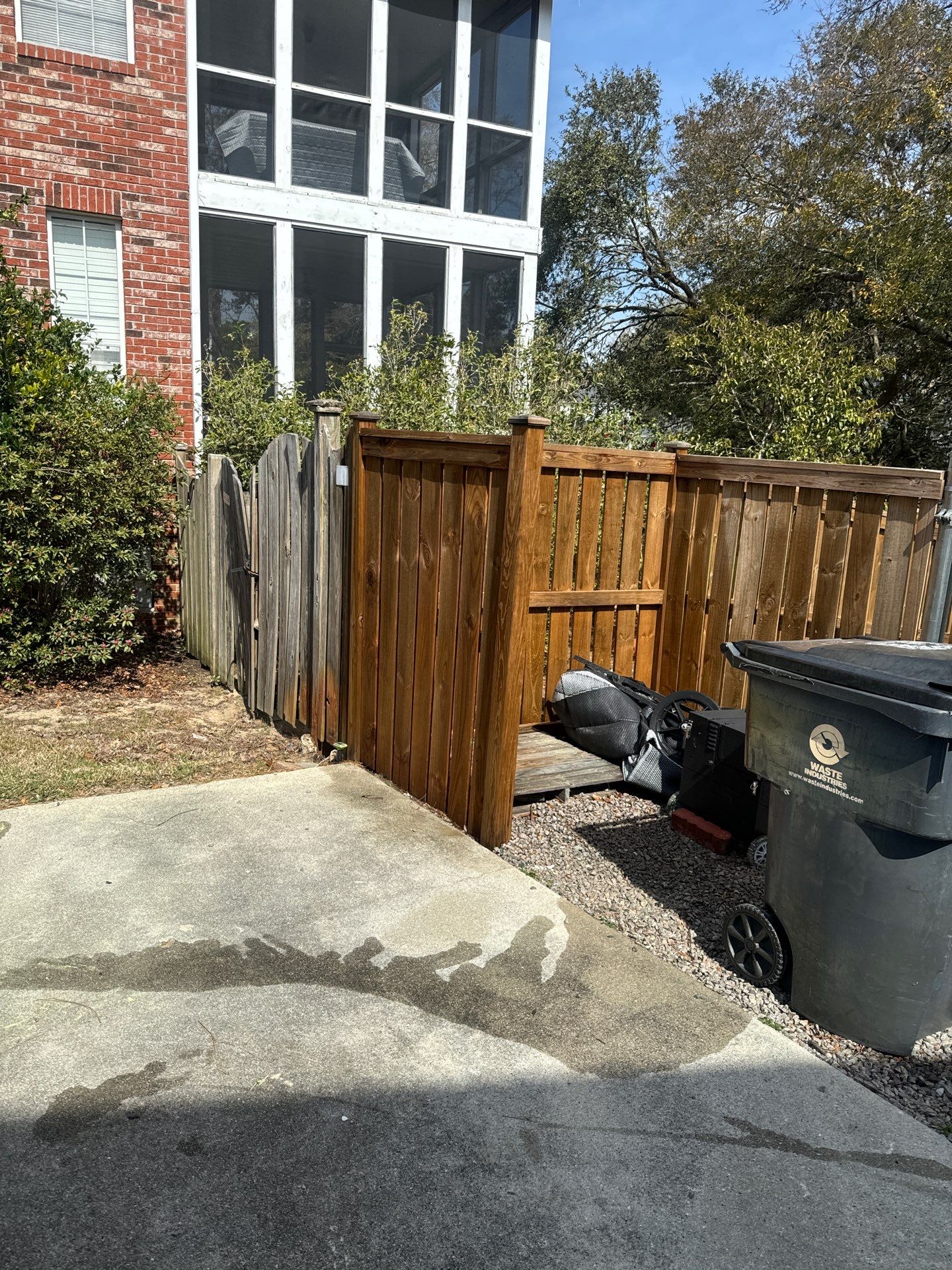 Fence using Wood Sealant by DuraSeal